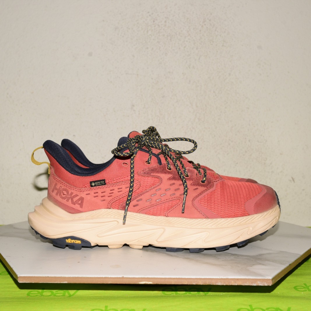 Hoka Anacapa 2 Low GTX Leather Mesh Hiking Shoe Men US 10.5 D