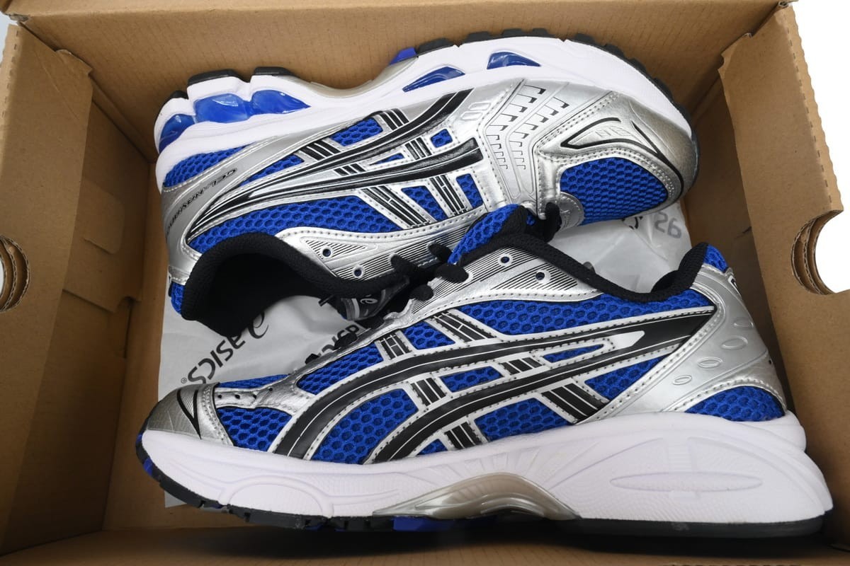 🔥1201A019-401Men ’ s Shoes Asics Gel Kayano 14Monaco Blue Silver