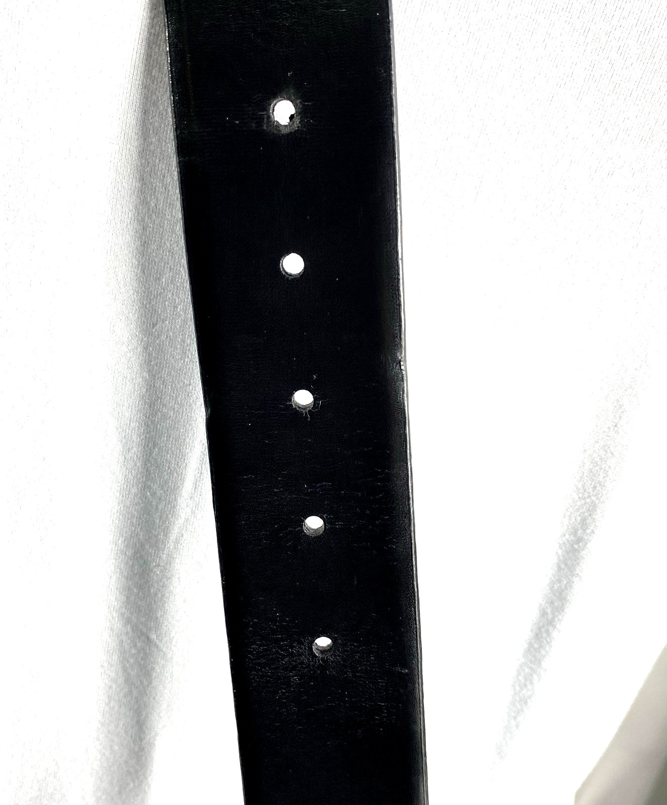 Faux Turquoise Silver Embossed Womens Black Belt Size L 45 inches Bonded Leather