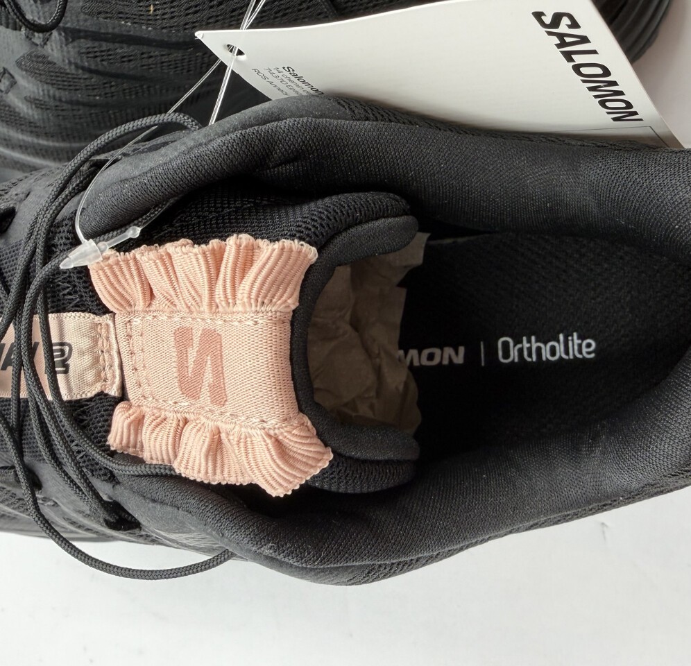 SALOMON XT-PATHWAY 2 SATIN 477950 BLACK/ MAHOGANY ROSE SZ 7 EURO 38 2/3