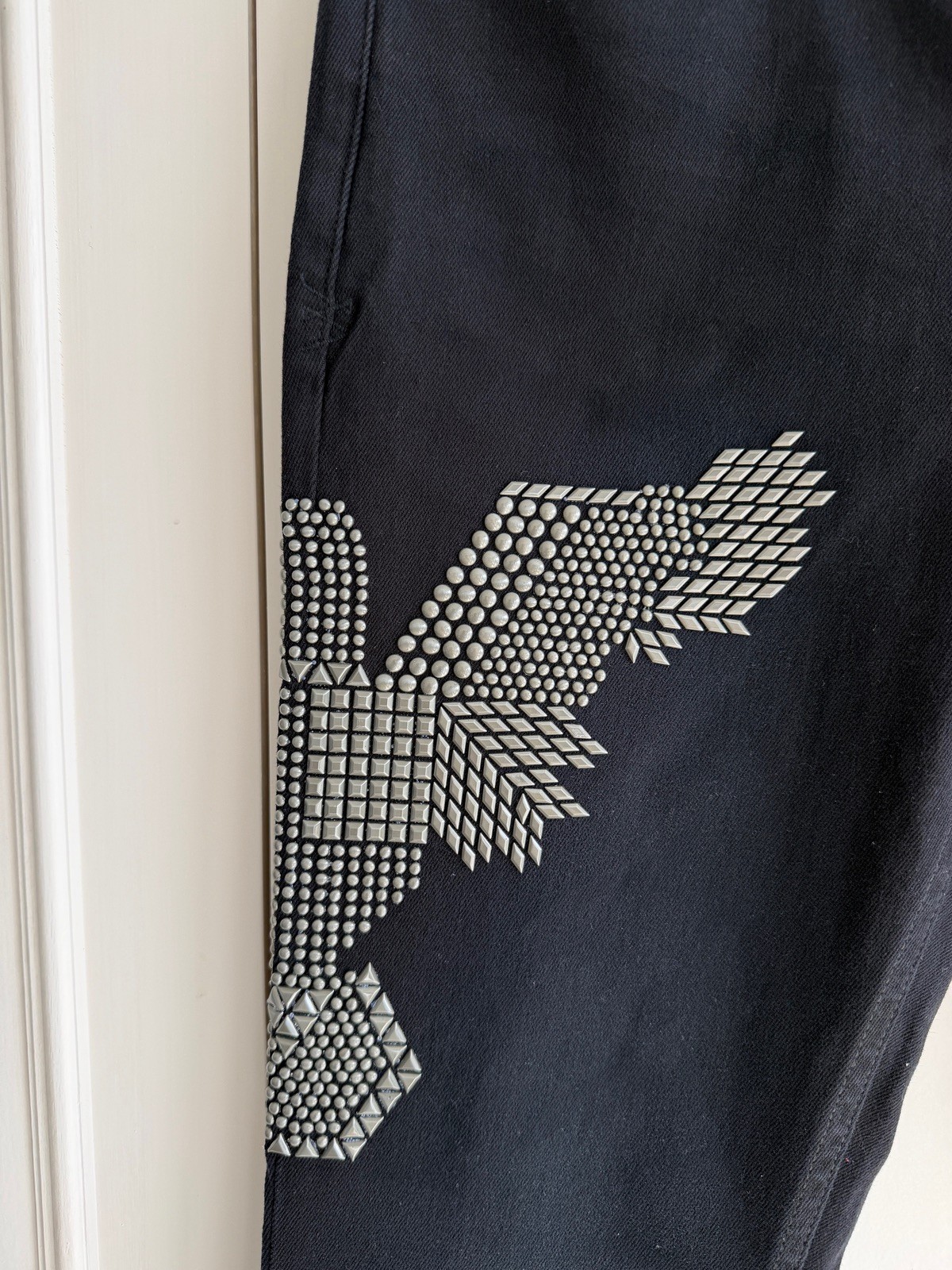 new Ksubi mens jeans van winkle black replica eagle 32