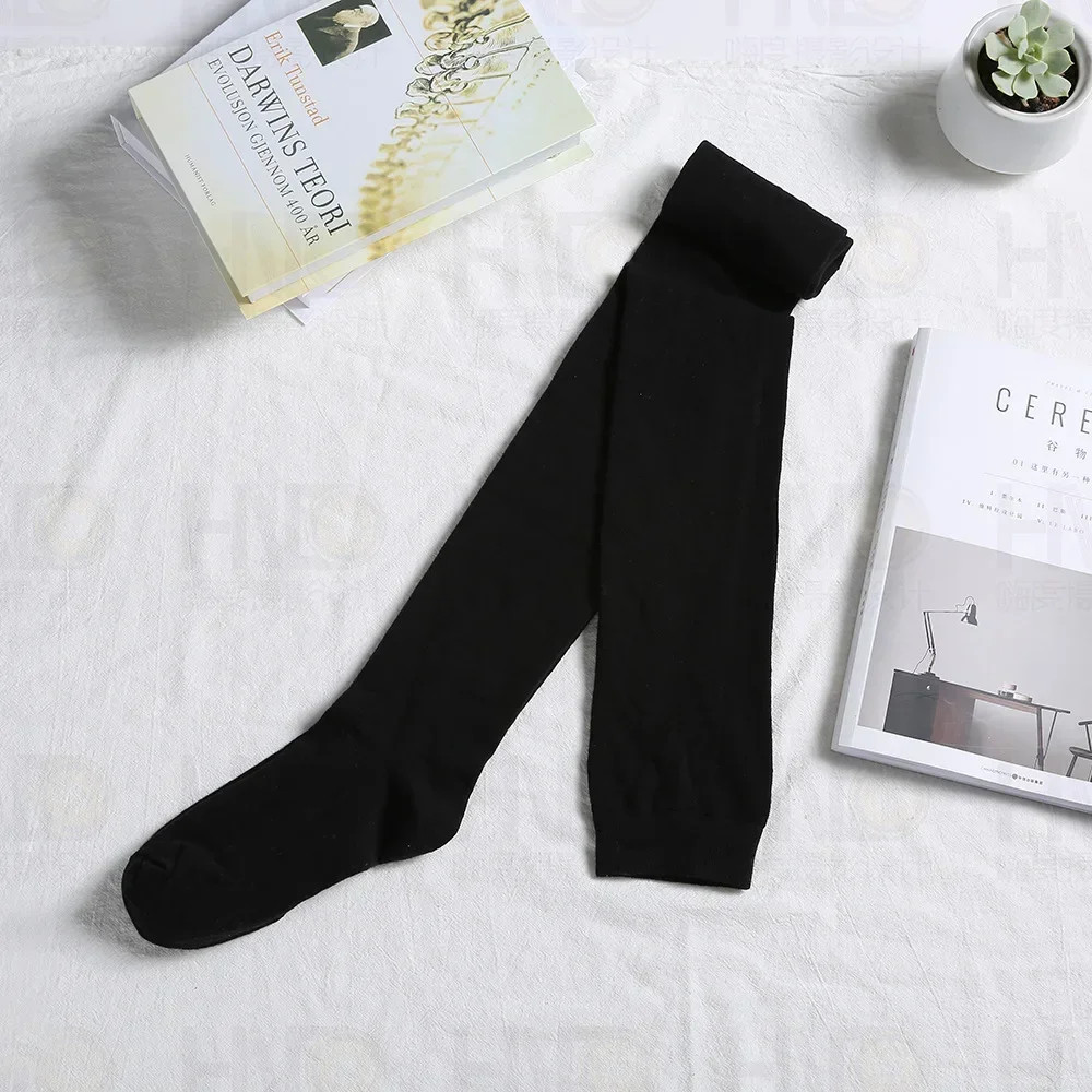 80cm Cotton Thigh High Over Knee Socks for Women Winter