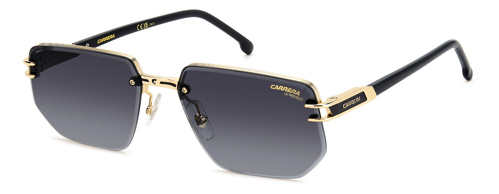 Sunglasses CARRERA 1070/S RHL (9O) Gold Black/Dark Grey Shaded Cal.60
