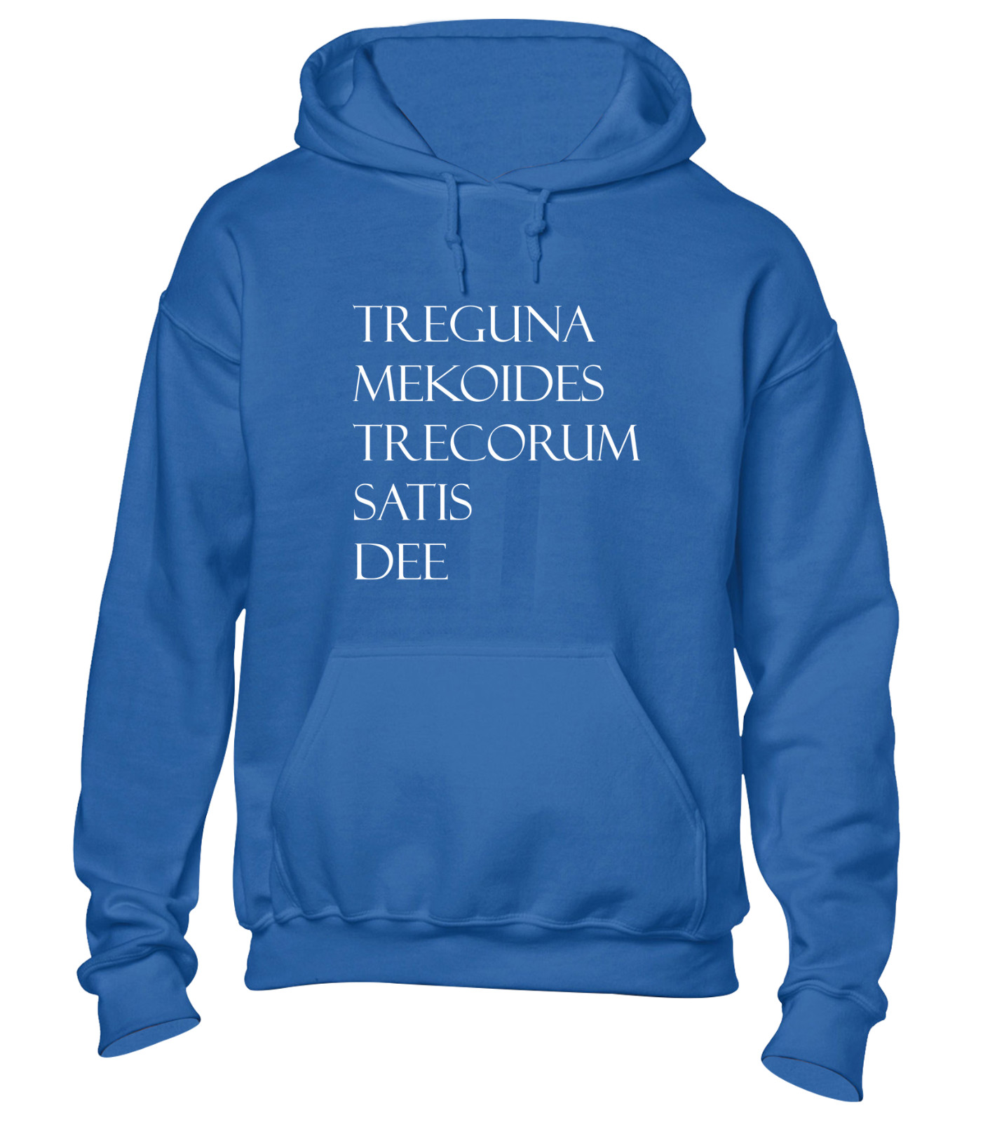 TREGUNA MEKOIDES HOODY HOODIE COOL MAGIC SPELL RETRO COMEDY FUNNY FILM TOP