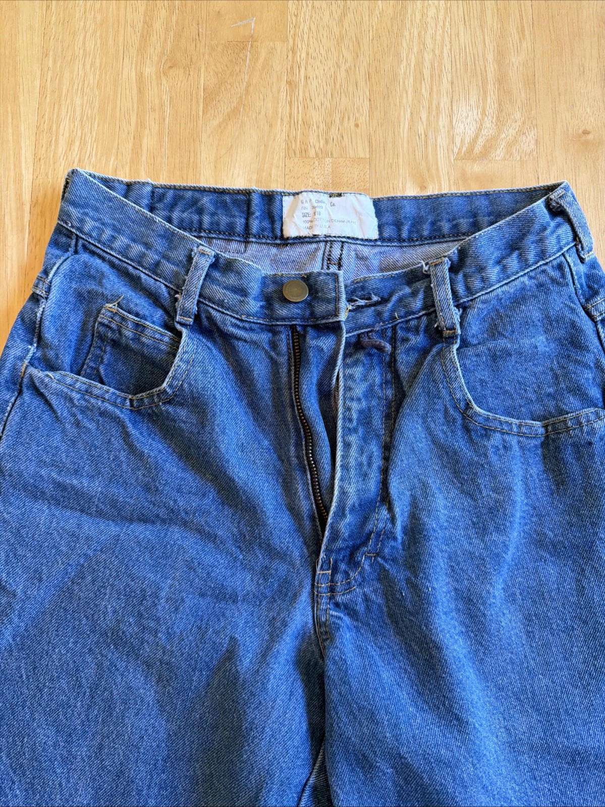 Gap Women’s Vintage 90s Jeans Size 9/10 (26) High Rise Straight Leg Medium Wash