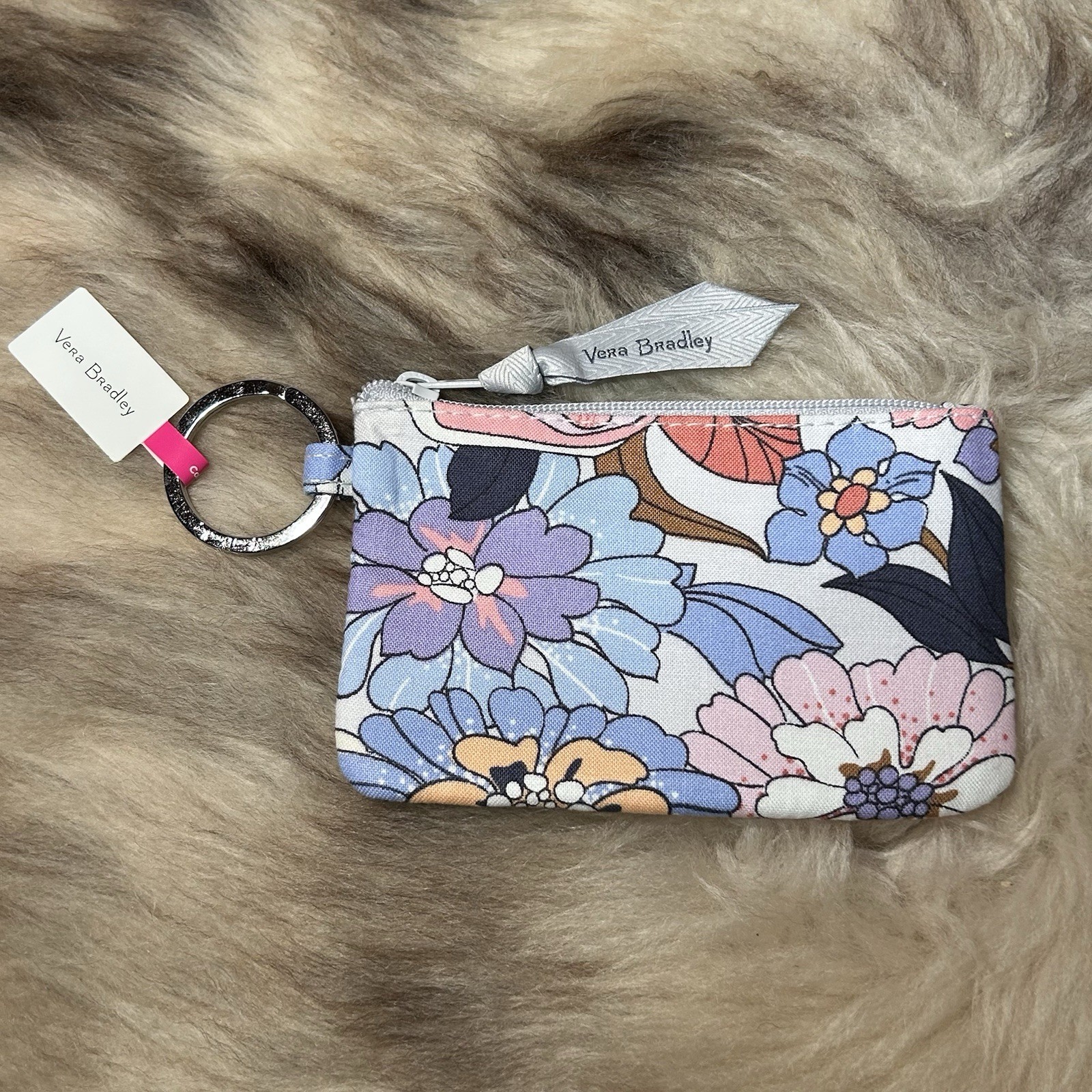 NWT Vera Bradley Zip ID Case – Aloha Blooms Print