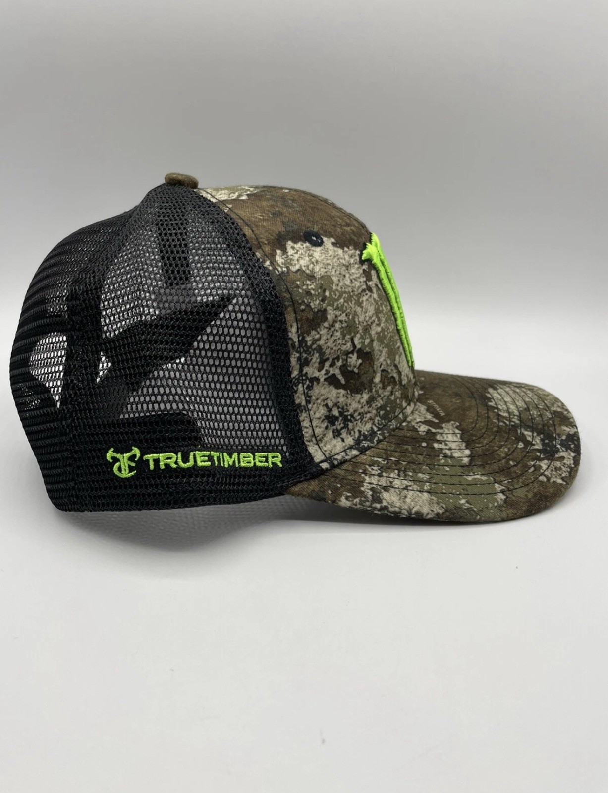 Monster Energy Hat Cap Camo True Timber Snapback Adjustable Mesh NWOT New