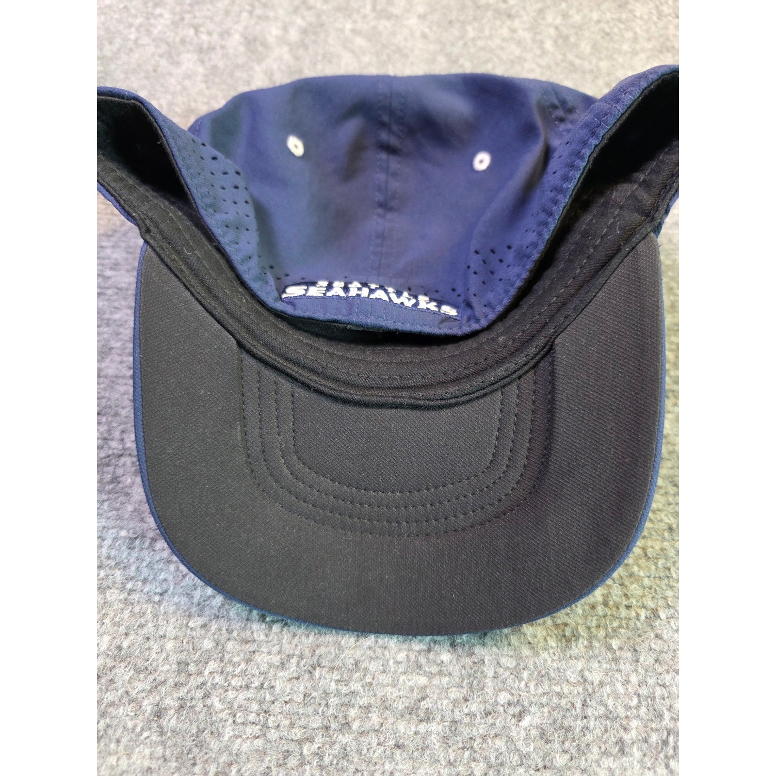 Seattle Seahawks Hat Nike Dri-FIT Legacy91 Mens Navy Blue Performance Cap NFL