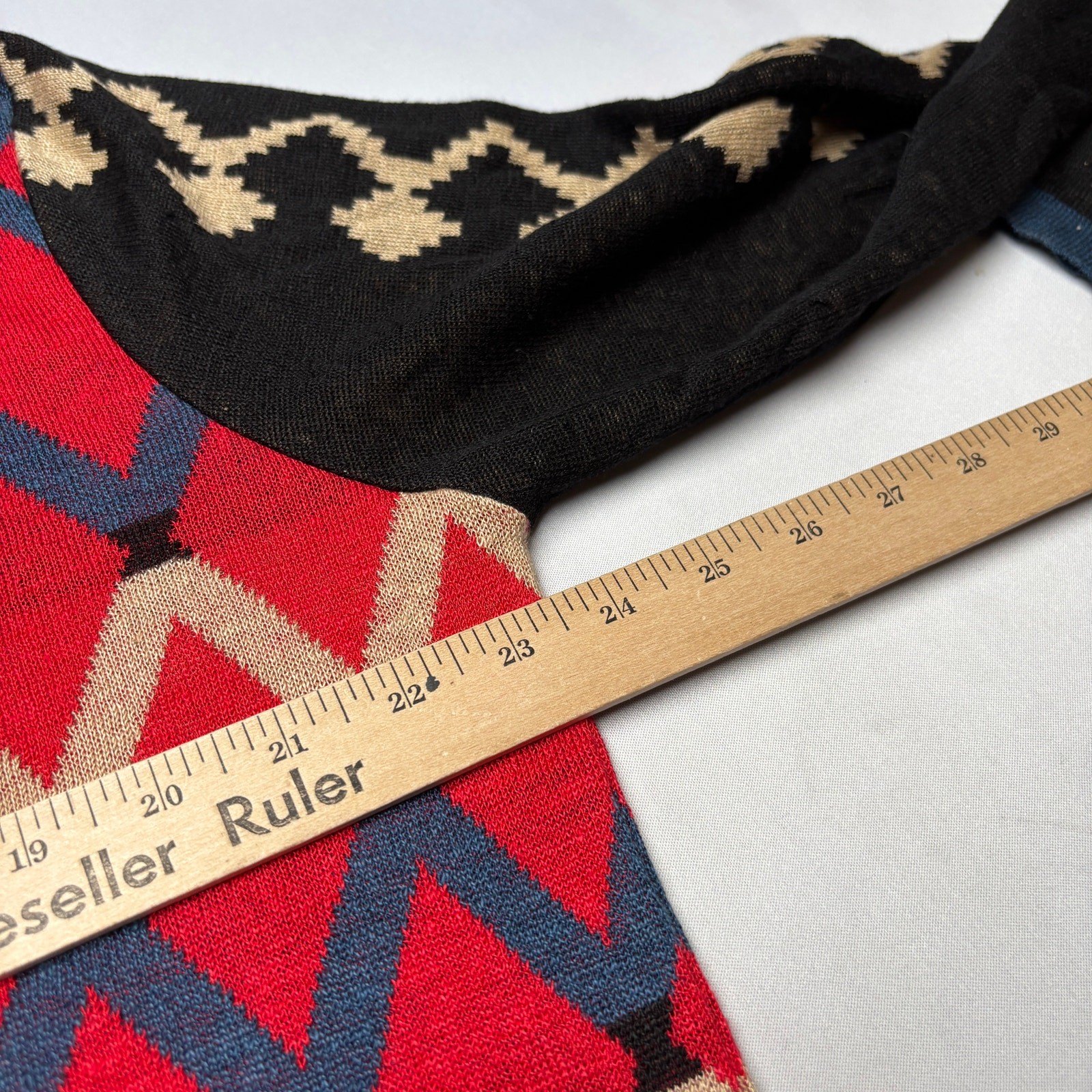 Maxhosa By Laduma Knit Long Sleeve Polo Sweater Men’s Large Linen African Luxury
