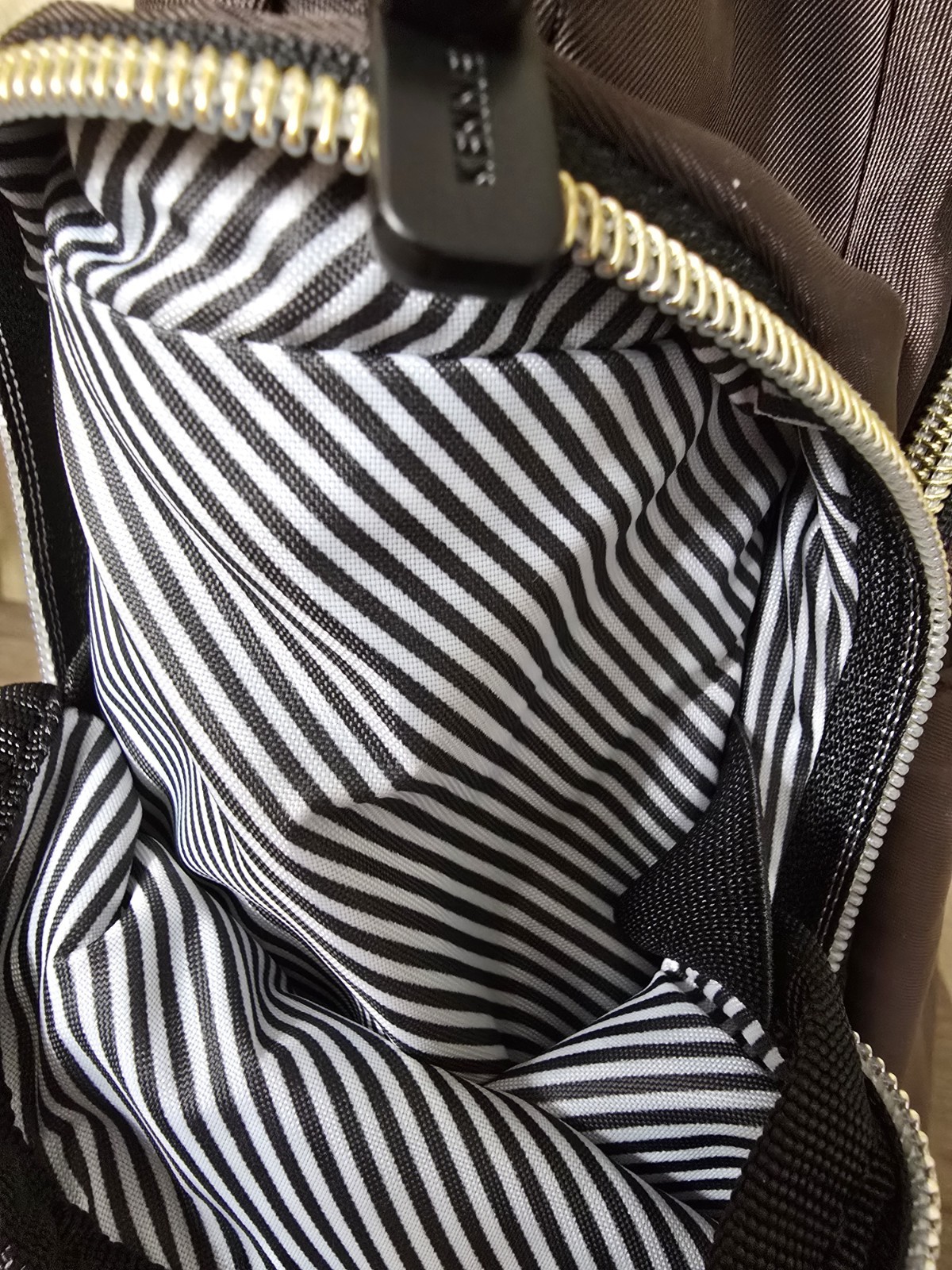 Kenneth Cole Reaction “Sophie”size M Backpack Chocolate Brown, 15″Laptop Sleeve