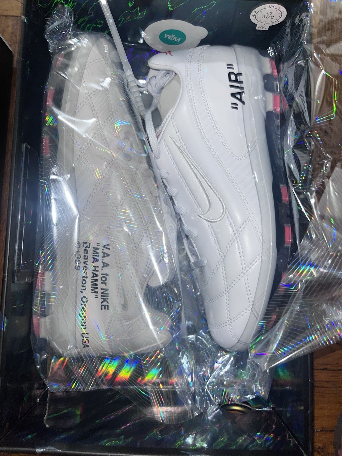 Size 6.5M/ 8W NIKE Cryoshot Zoom M9 X V.A.A. VIRGIL ABLOH ARCHIVE USA IM3886-100