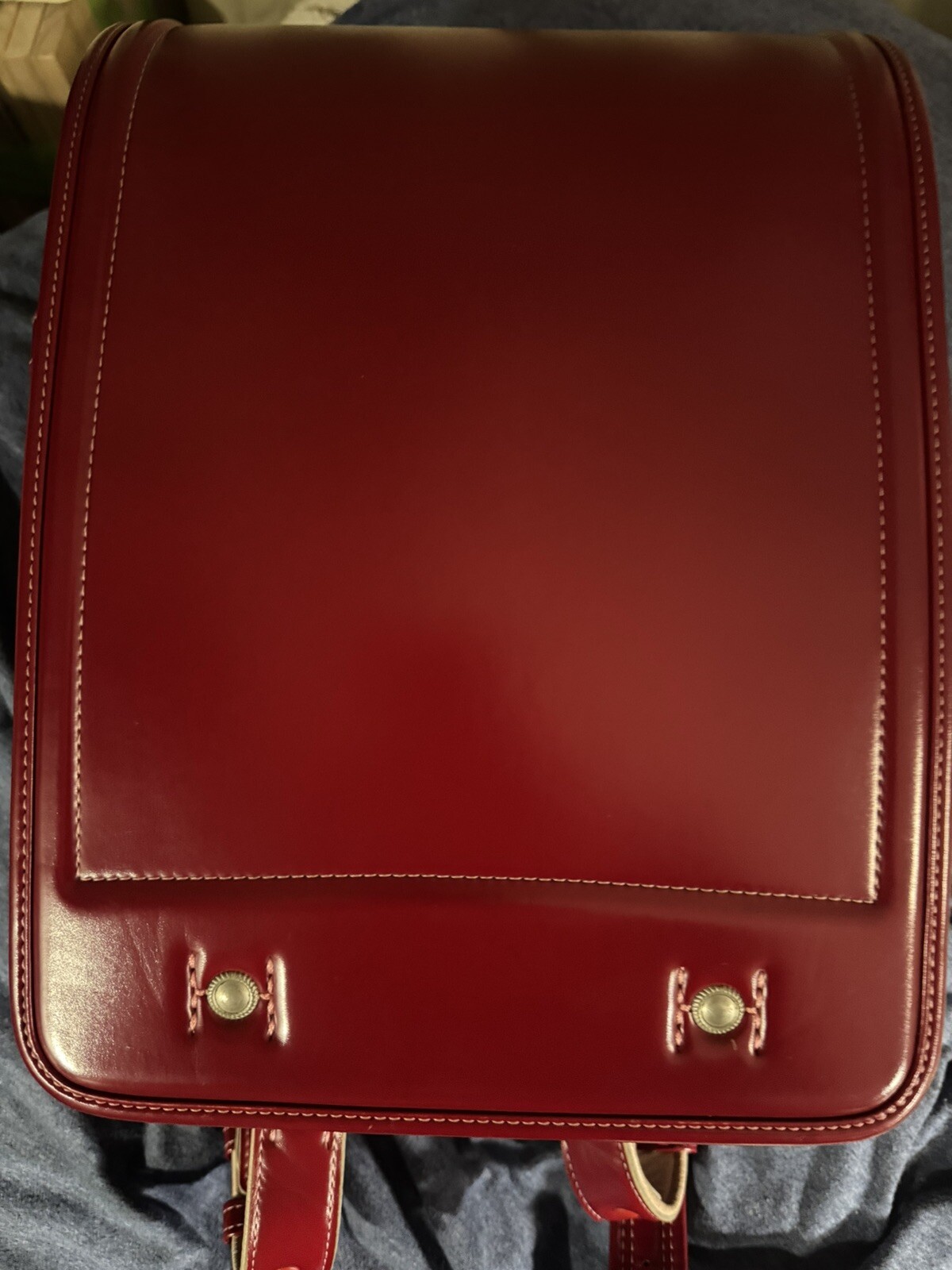 Japanese “Tsuchiya Randoseru” School Bag RED Color Made in Japan brand Used F/S