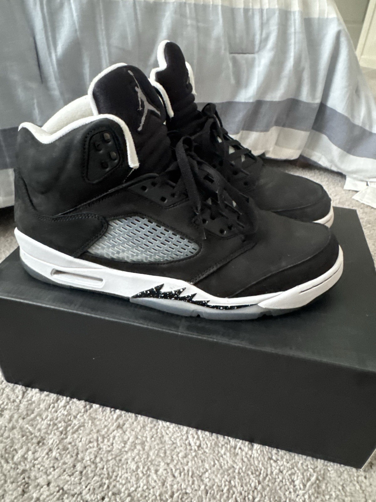 Air Jordan Retro V 5 Oreo Size 10
