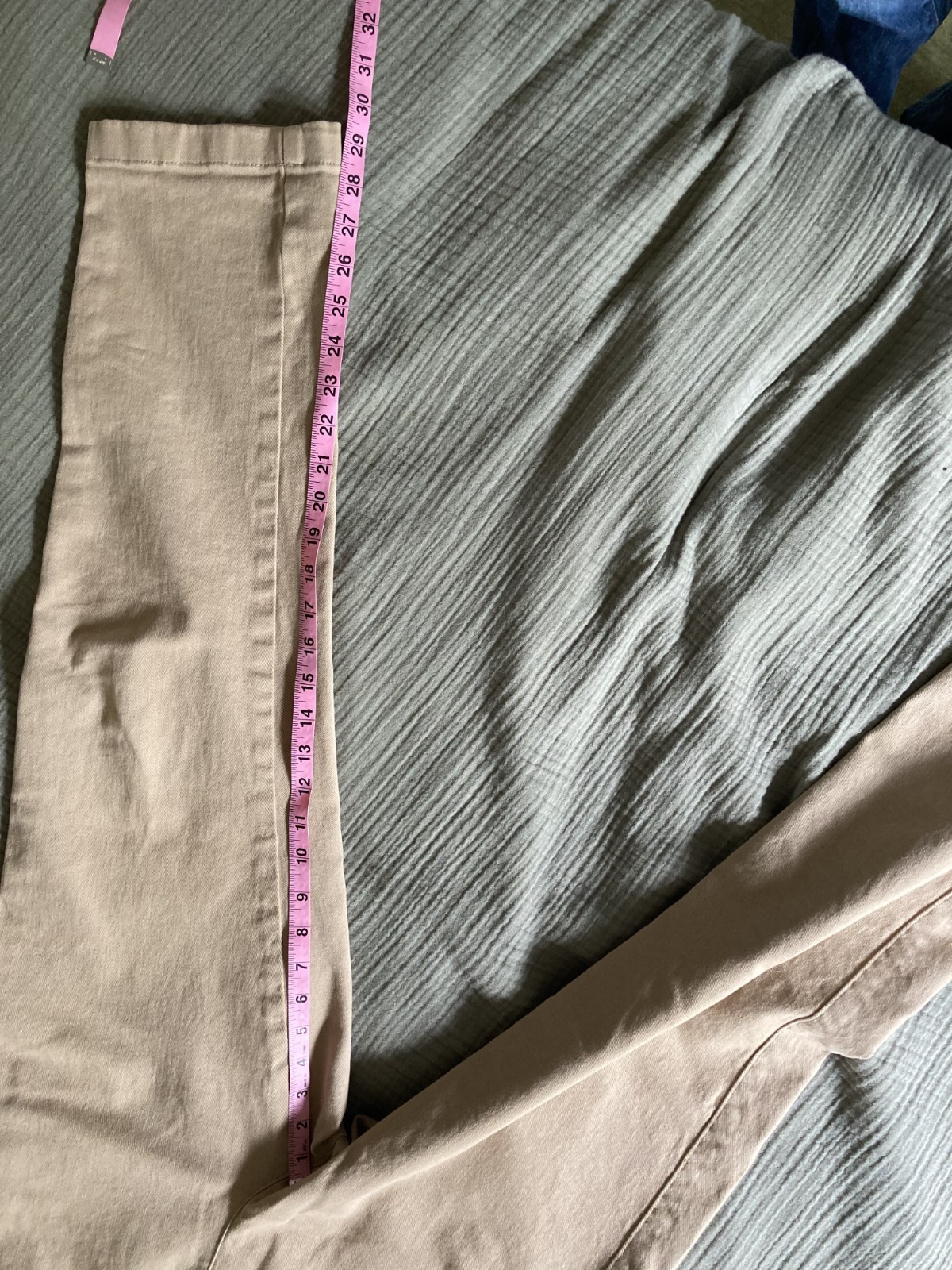 Everlane Easy Pant Size S Small Khaki Tan 100% Cotton Tapered Madewell