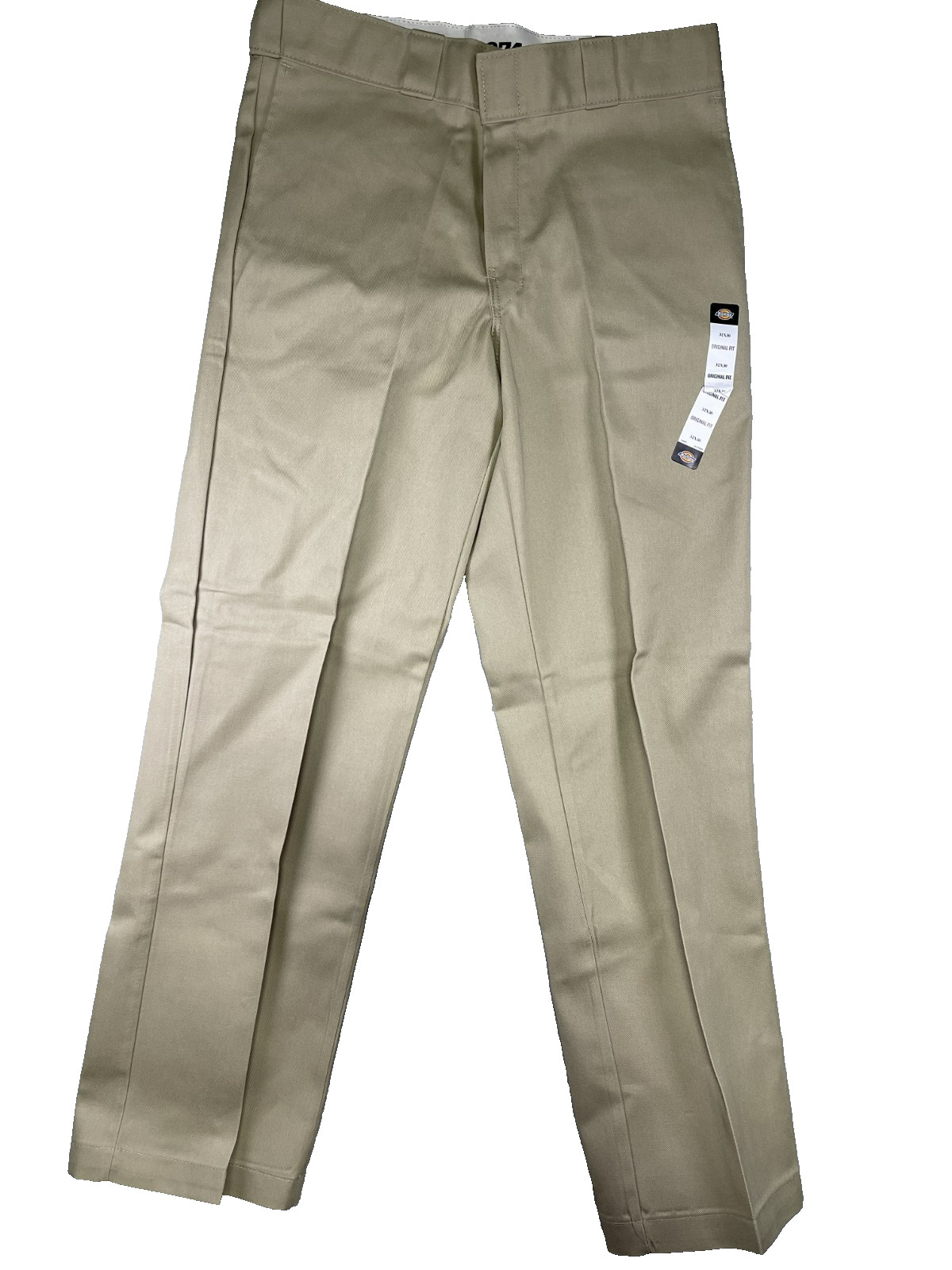 Dickies 874 Original Fit Work Pants Khaki Tan Mens 32×30 NWT D874KHK