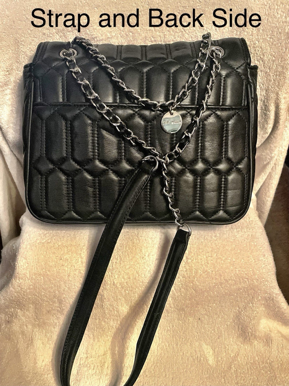 Steve Madden Bniles Crossbody Handbag Black NWT (classic/retired)