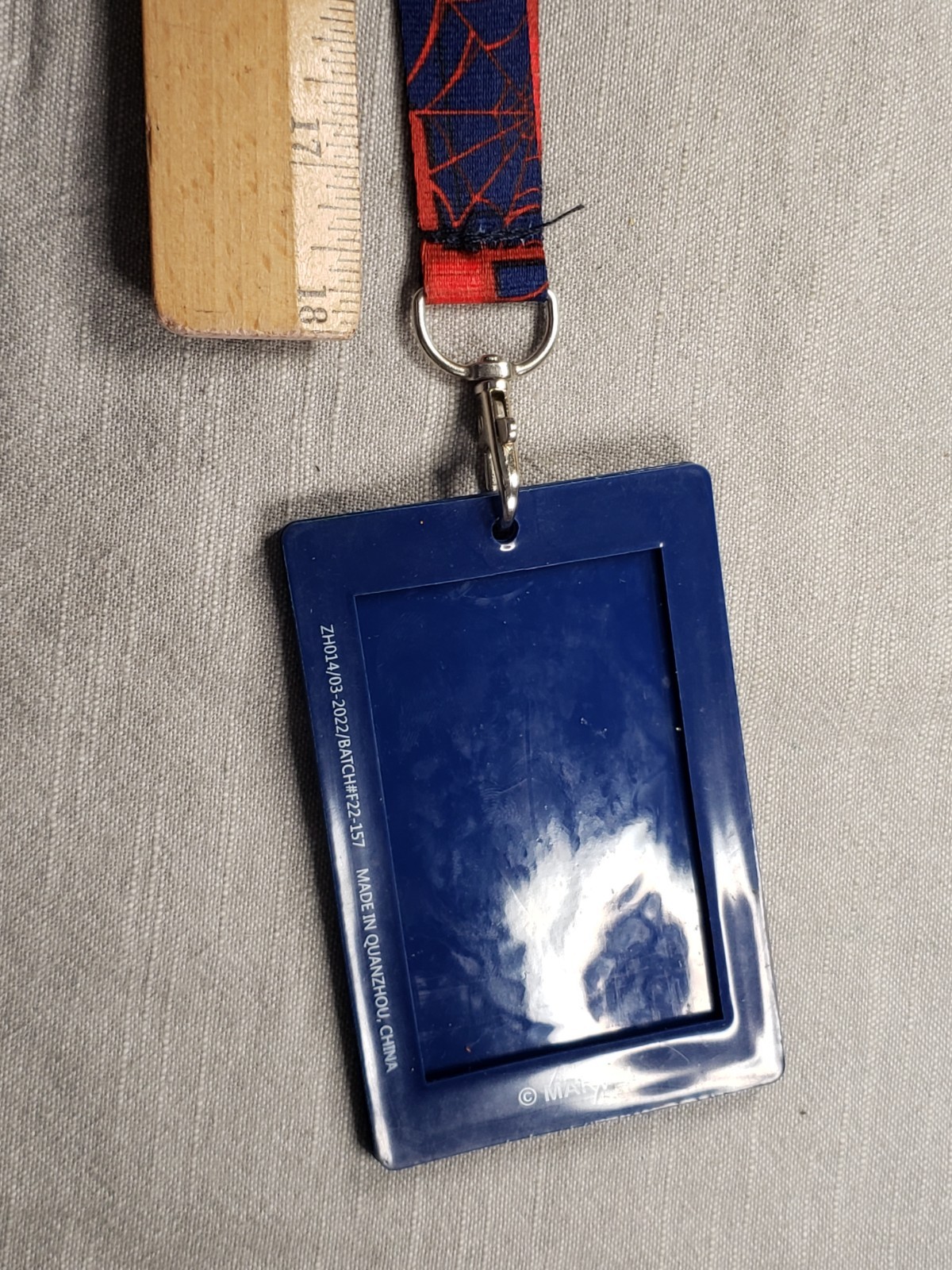 Spiderman Superhero Themed Lanyard ID Badge Holder Keychain Neck Strap C75