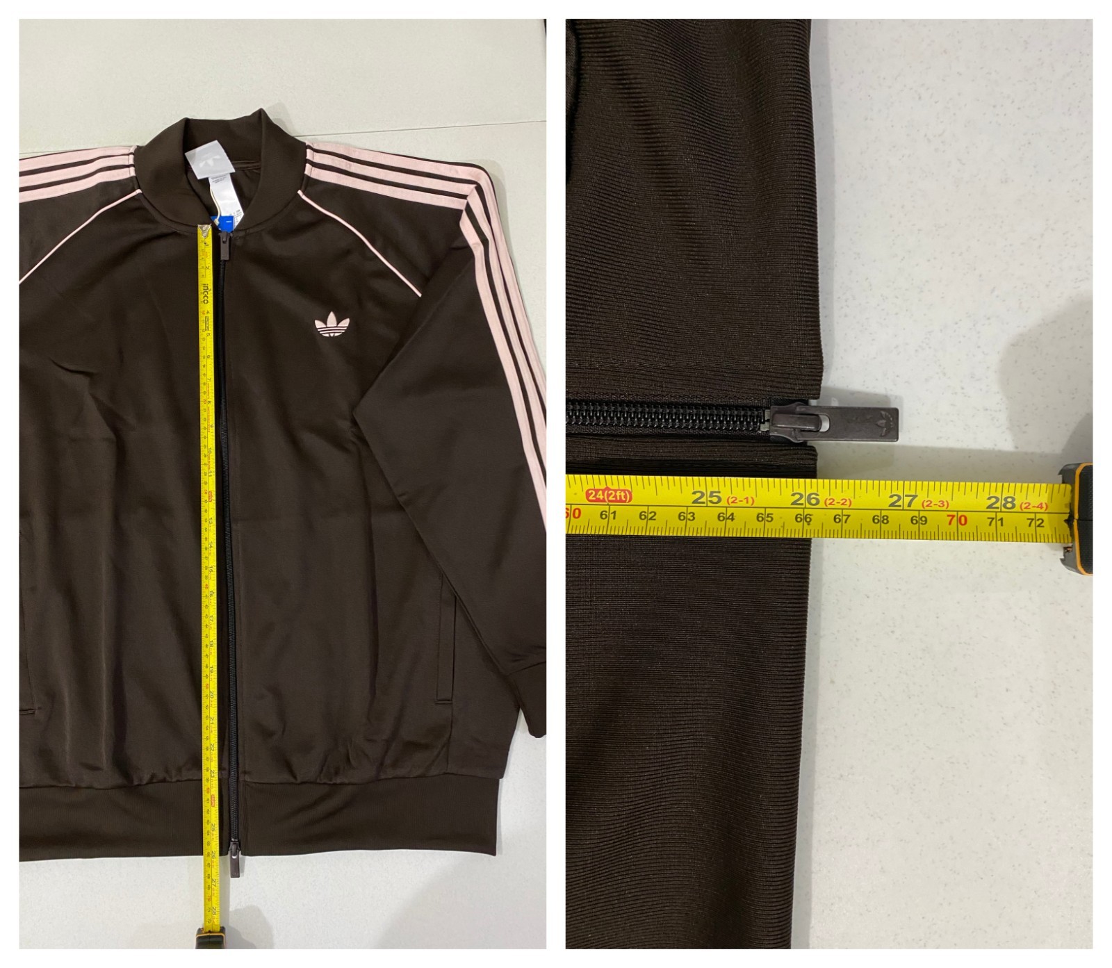Adidas Originals Classics Superstar Tracksuit Aurora Coffee Sandy Pink Size 2XL