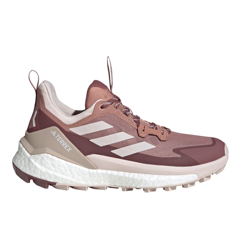 adidas Terrex Free Hiker 2.0 Low Hiking Womens Red Sneakers Athletic Shoes IH06