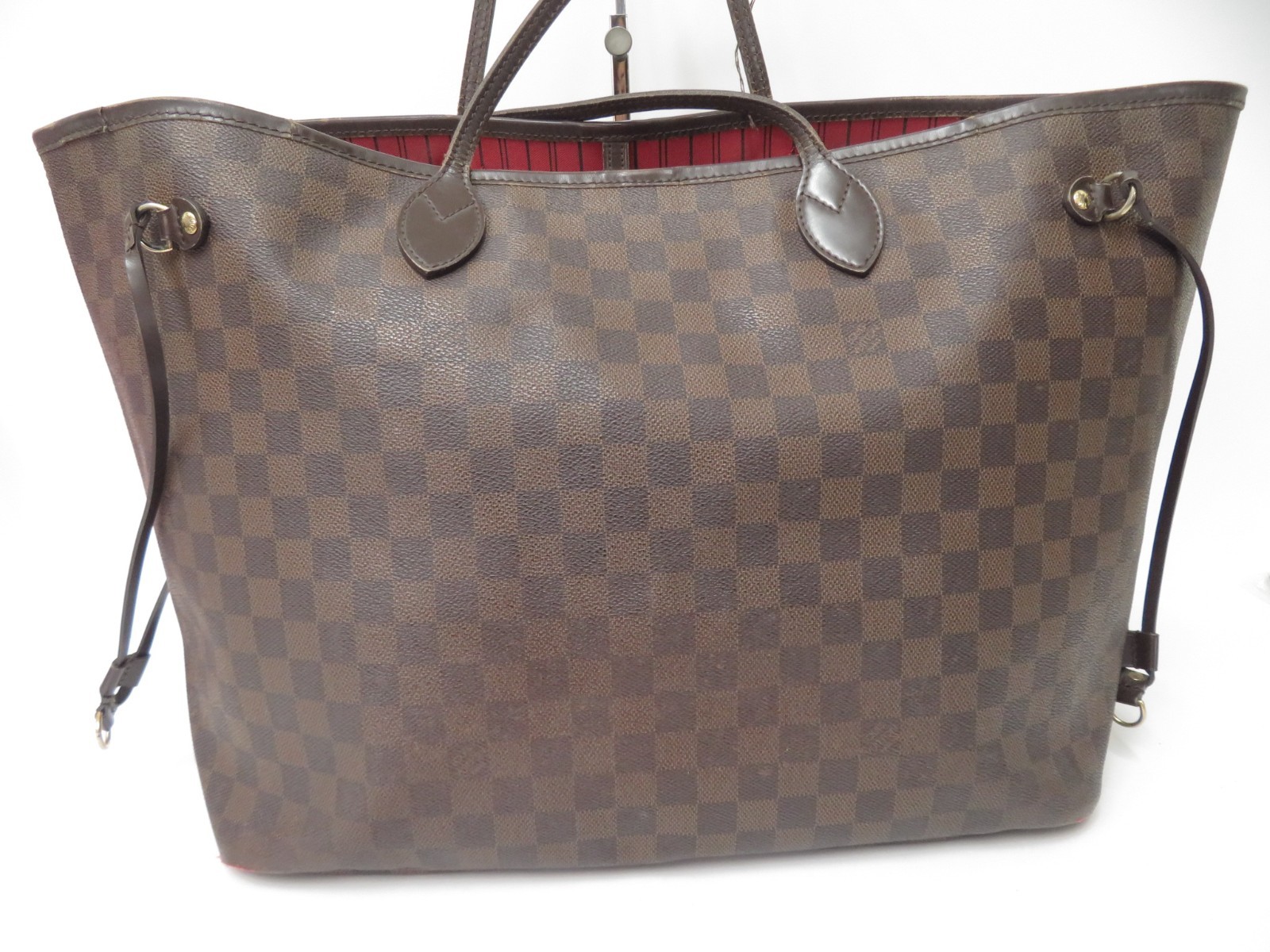 Authentic Louis Vuitton Damier Neverfull GM Tote Bag Handbag F#51003