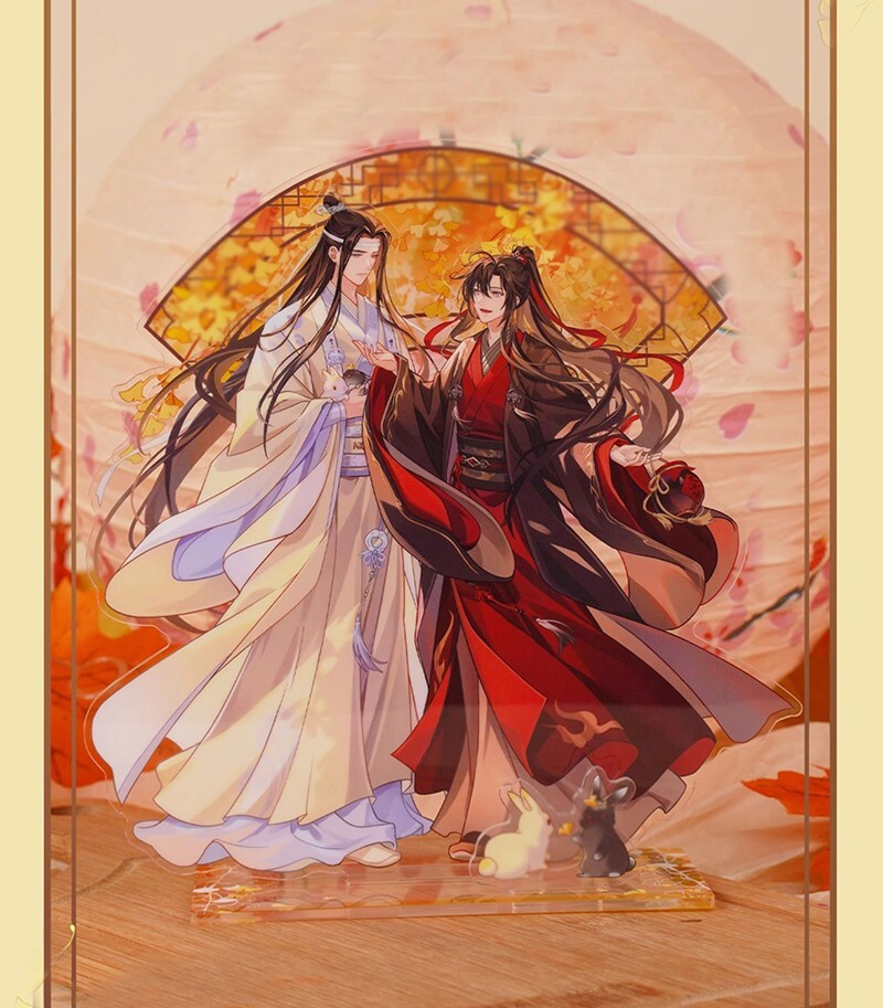 Grandmaster of Demonic Cultivation Wei Wuxian Lan Wangji MDZS Acrylic Stand 19CM