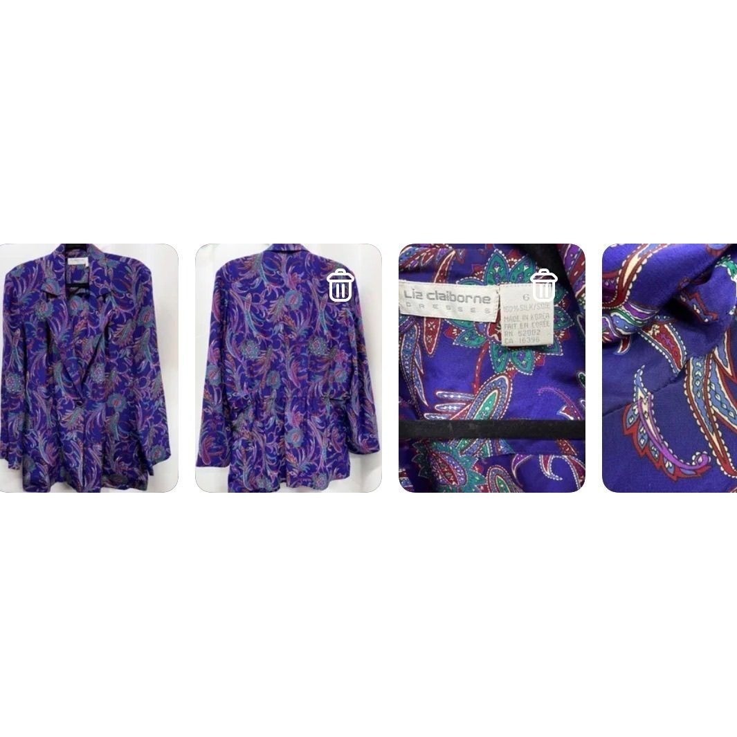 🚨‼️12 ITEMS Vintage Silk Closeout Bundle ALL Wearable Preloved & NWT See Desc *
