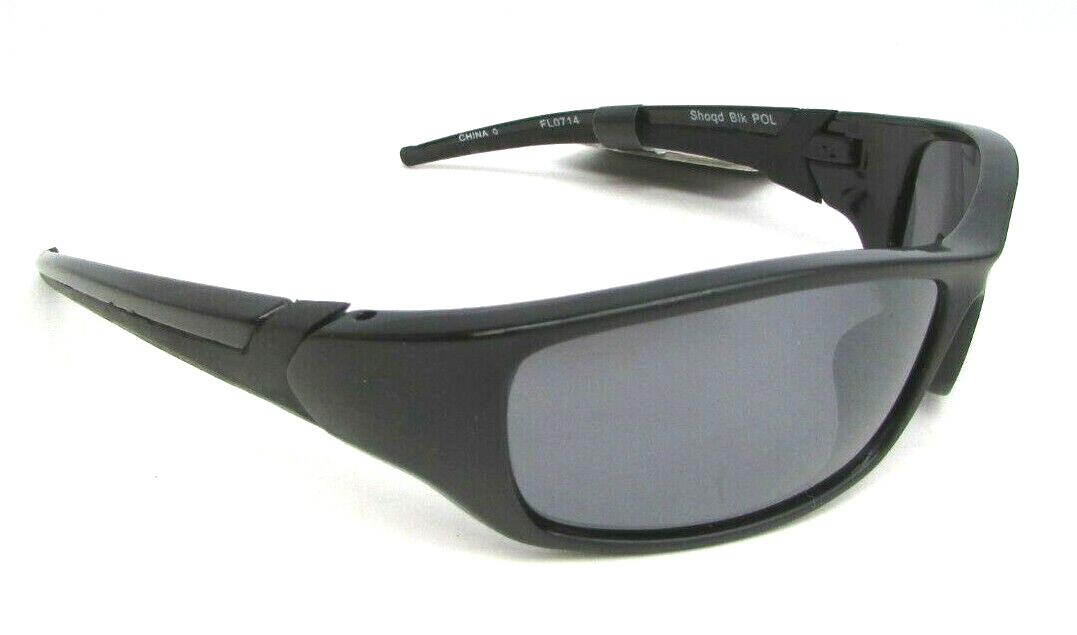 Extreme Optiks FGX INTL POLARIZED Sunglasses SHOQD BLK POL 100% UV Protection