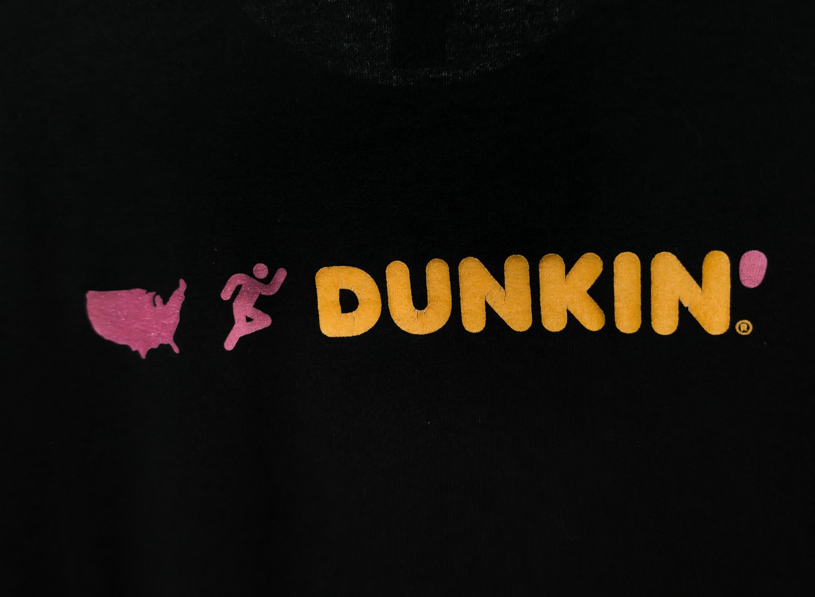 Dunkin’ Donuts You’ve Got This XL Black Employee Shirt 23″ W X 29″ L