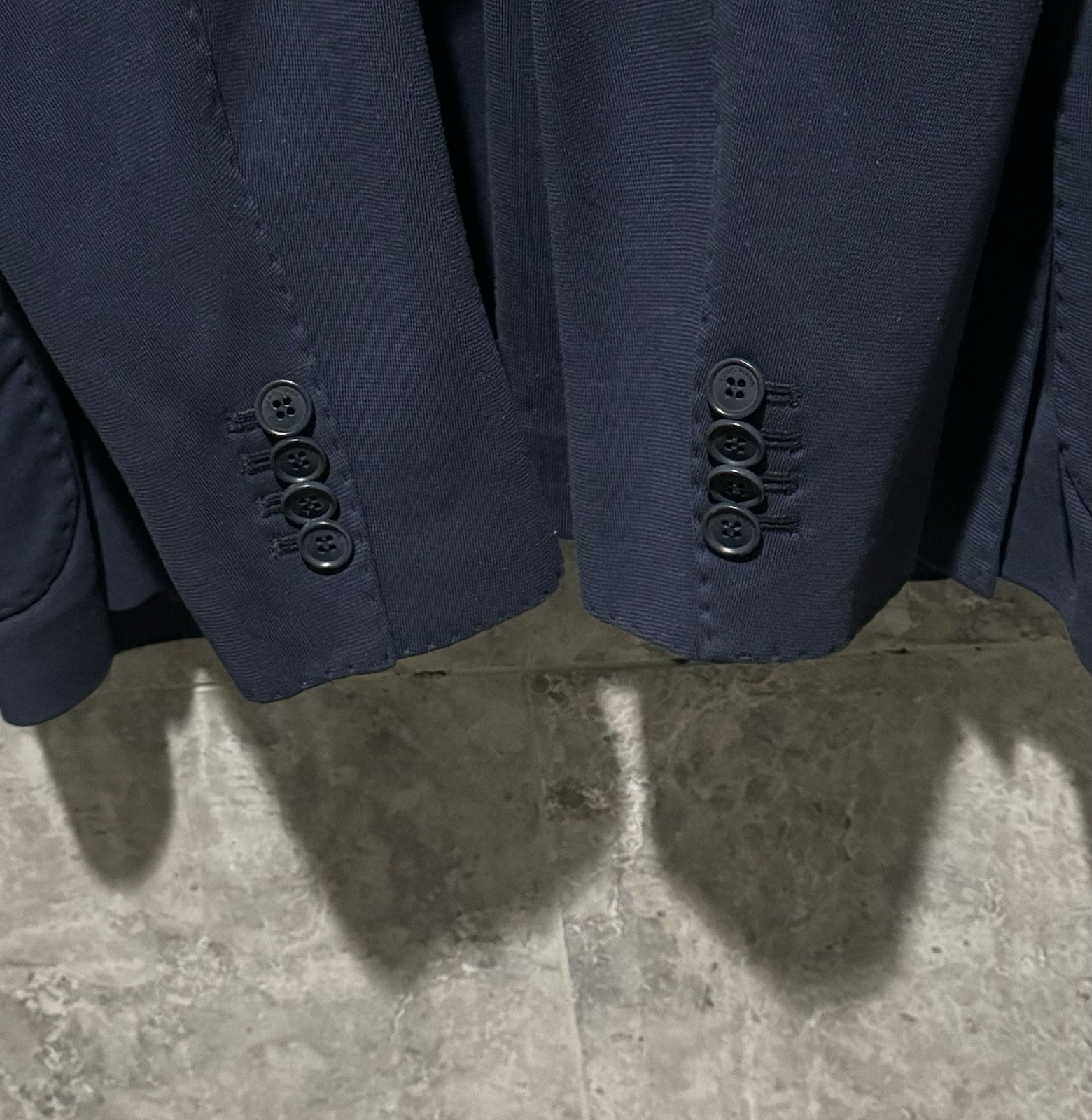 LORO PIANA ‘Sweater Jacket’ Lightweight Knit Cotton Jersey Piquè 52 IT $3250+