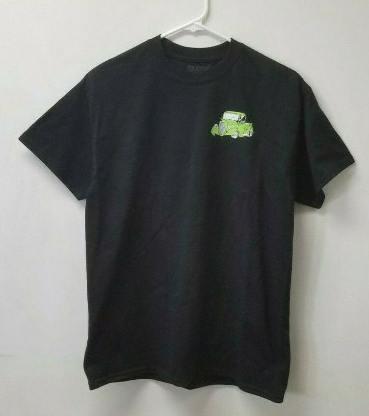 Backyard Classics Thief River Falls MN Men’s Medium M T-Shirt Hot Rod Old Truck