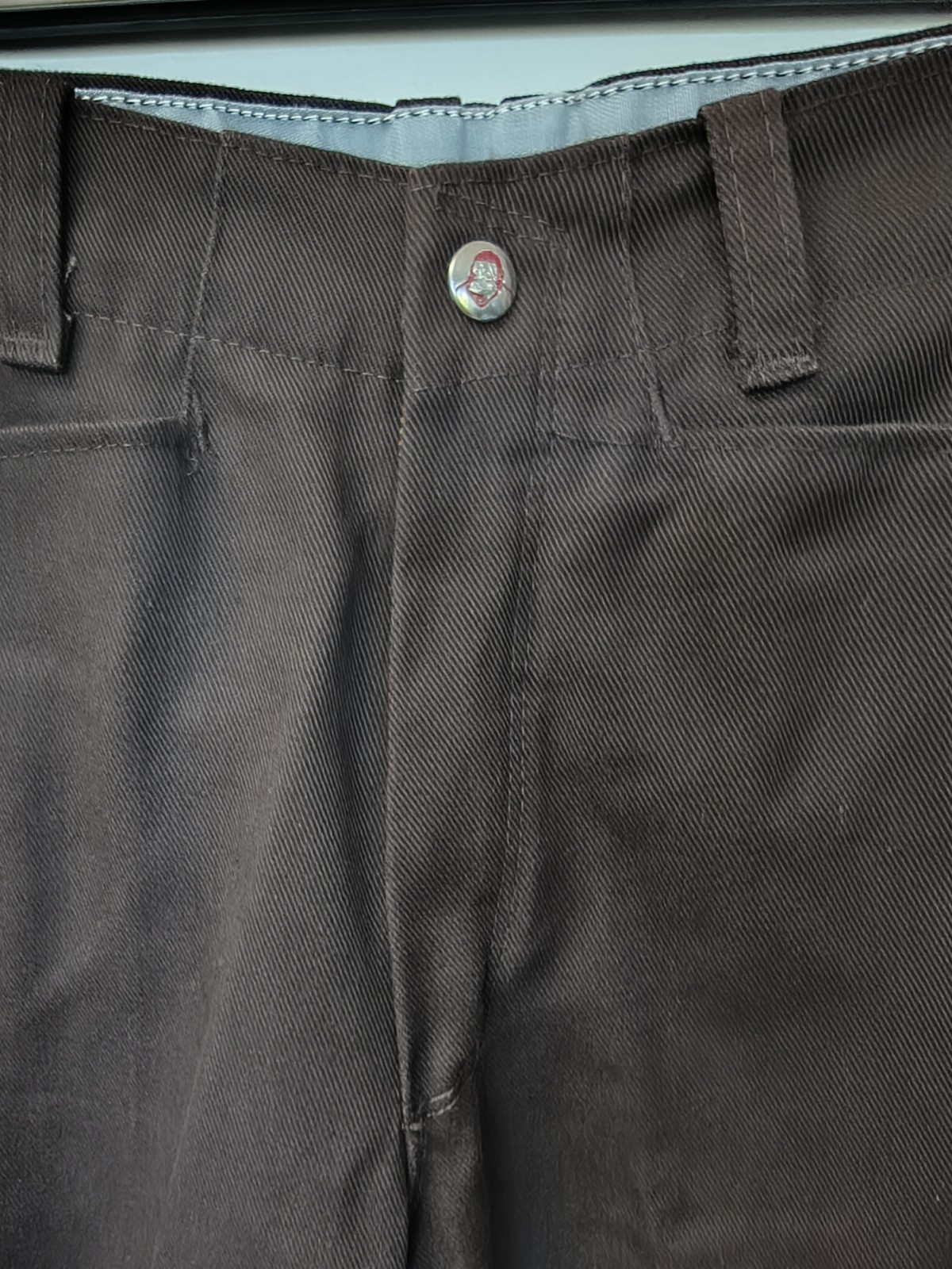 Vintage Ben Davis Union Made Brown Pants 28×27 Yellow Tag Have Been Hemmed