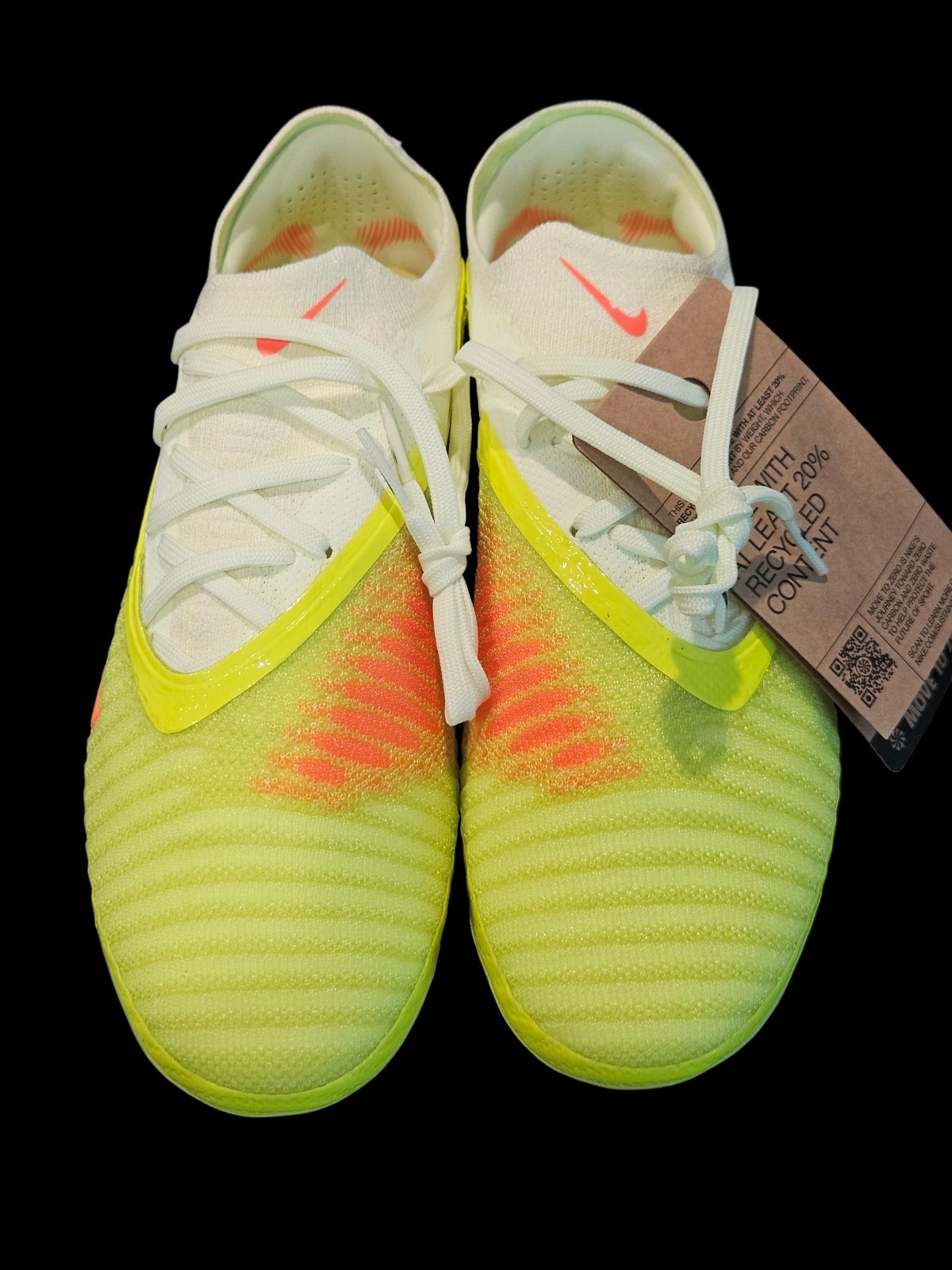 Size 5.5 Nike Phantom 6 Low Elite FG Hyper Crimson Black Limelight HJ2146-801