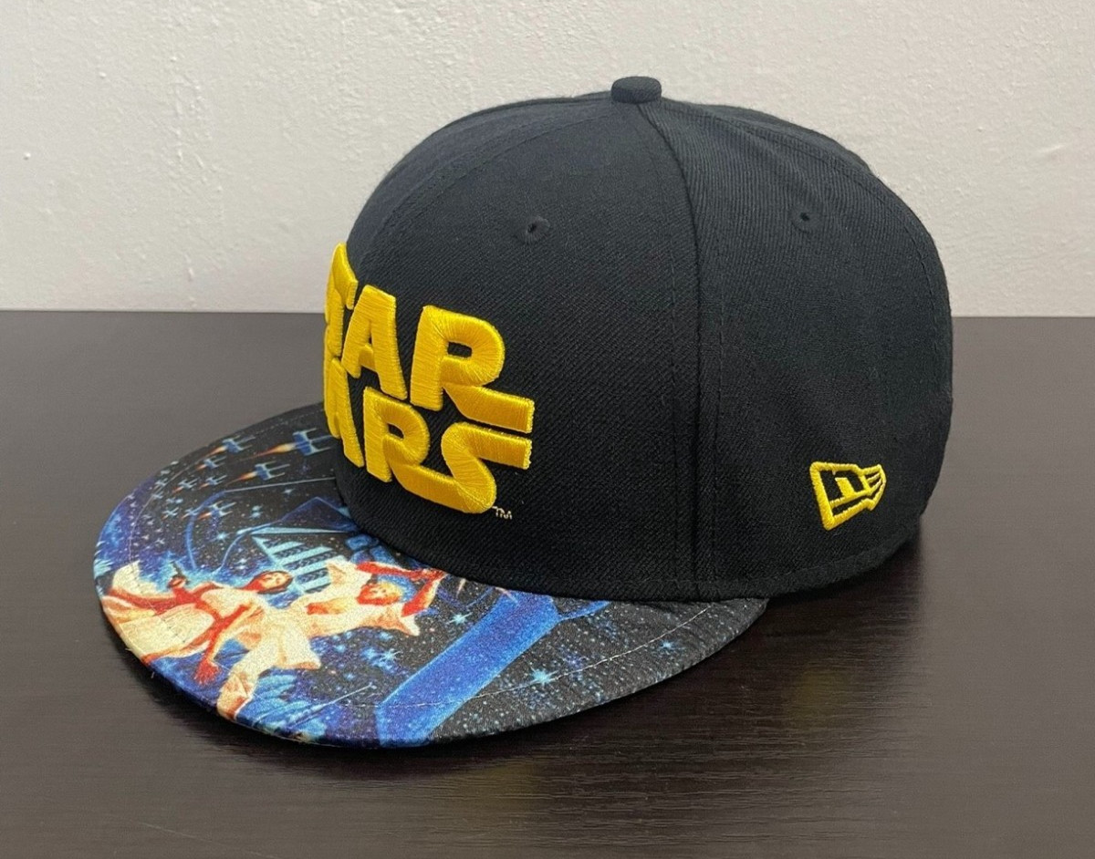 New Era X Stars Wars Fitted Hat 59Fifty Older Style Not VHS Toy Figure Game