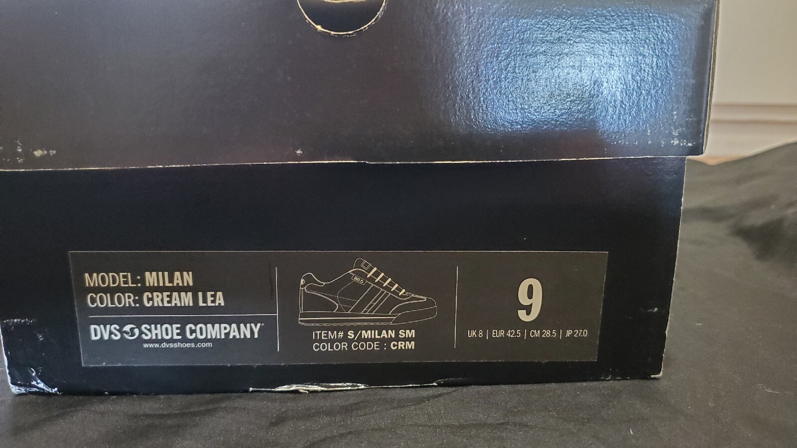 Dvs Shoe Company Milan Size 9 Cream / Blue