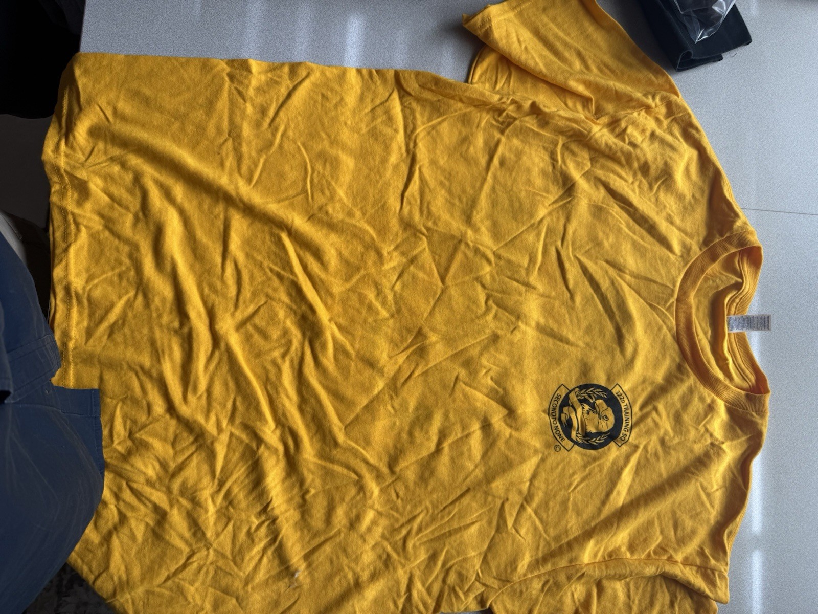 Second To None Graphic T-Shirt, Bold Eagle Design Size Large