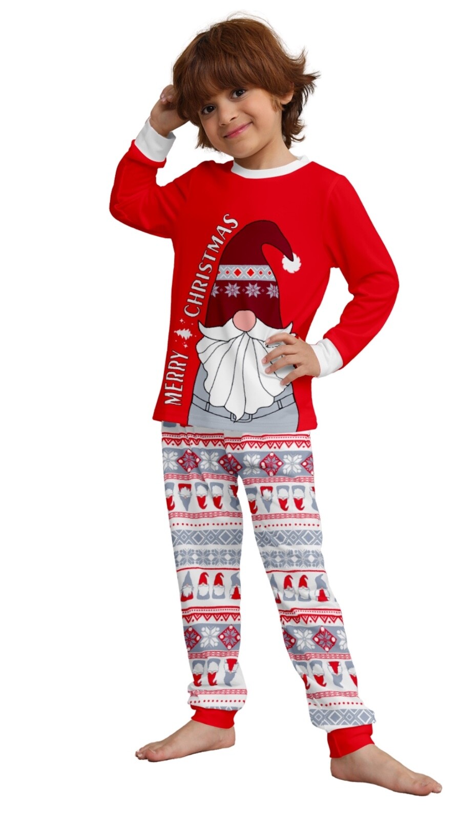 Christmas Family Matching Pajama Sets, Pets, Assorted Prints, Soft Fabric
