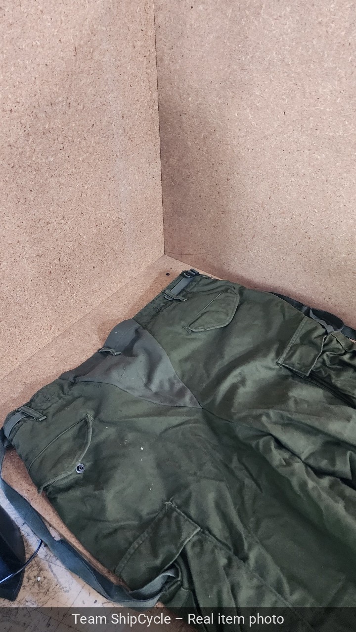 Vintage Winfield M65 Field Cargo Trousers Olive Green Army Shade 107 vie G2U