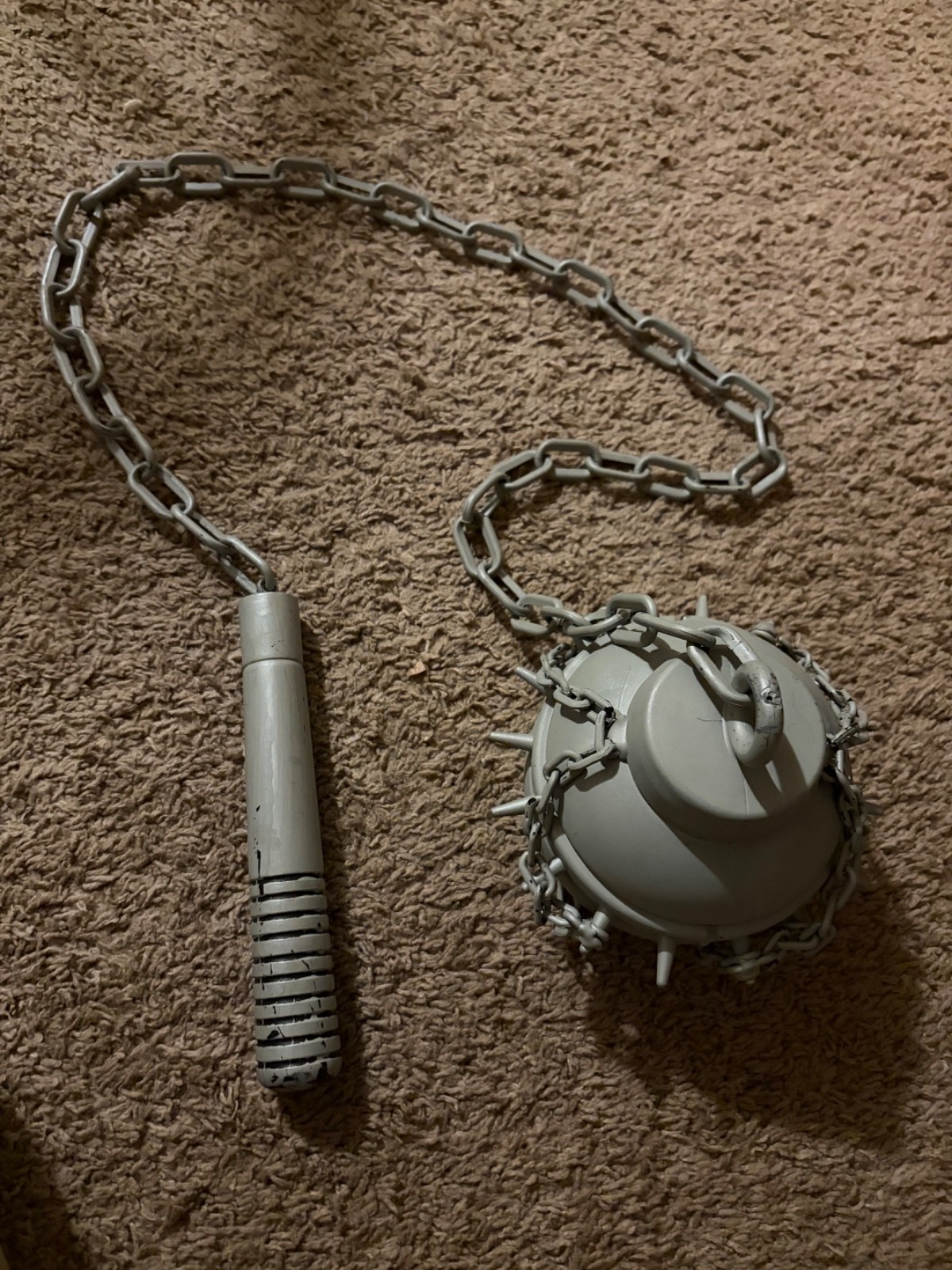 Kill Bill Gogo Yubari Cosplay Prop Weapon Plastics Meteor Hammer Toy