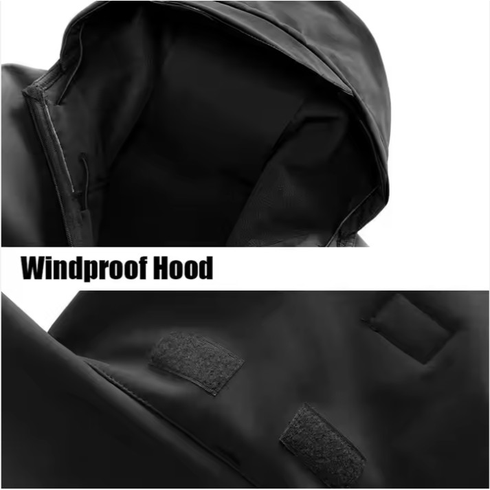 Men’s Waterproof Ski Jacket Winter Warm Jackets Snow Thermal Fleece Work Coat US