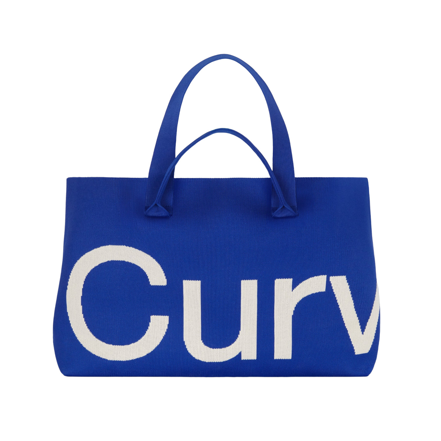Curves by Sean Brown tote bag Sapphire