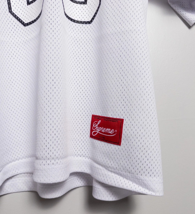 FW25 Supreme Bones Football Jersey Graphic Logo White New Size S-XL FreeShipping