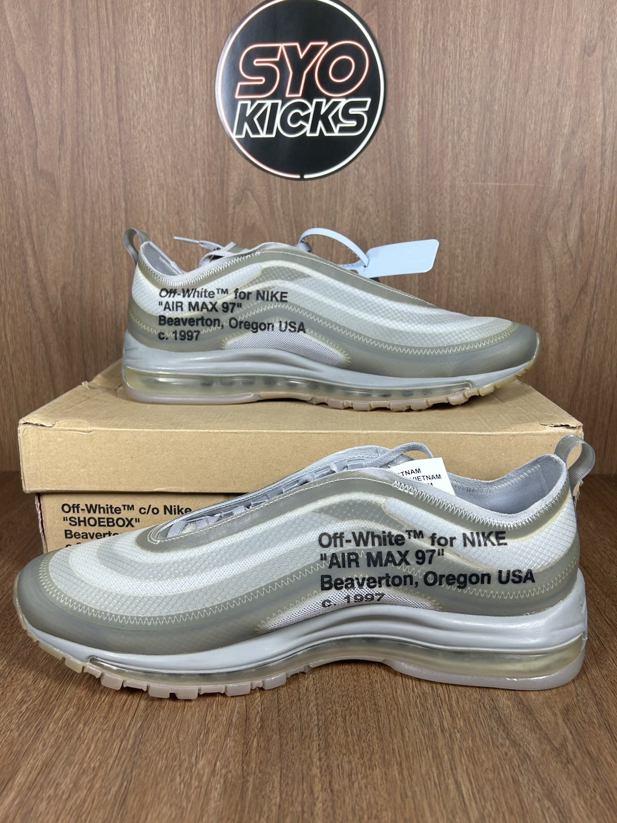 Size 12 – Off-White x Nike Air Max 97 Menta