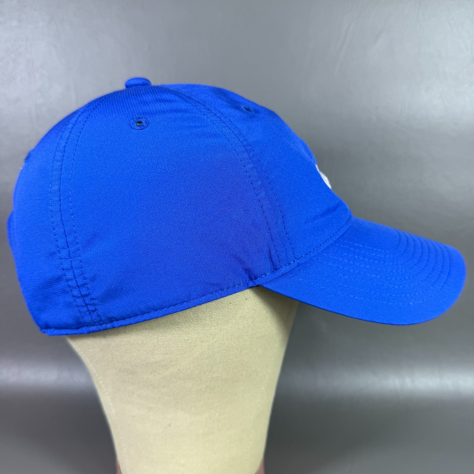 Nike Legacy91 Hat Dri-Fit Blue Hook & Loop Strap Running Golf Tennis Lightweight