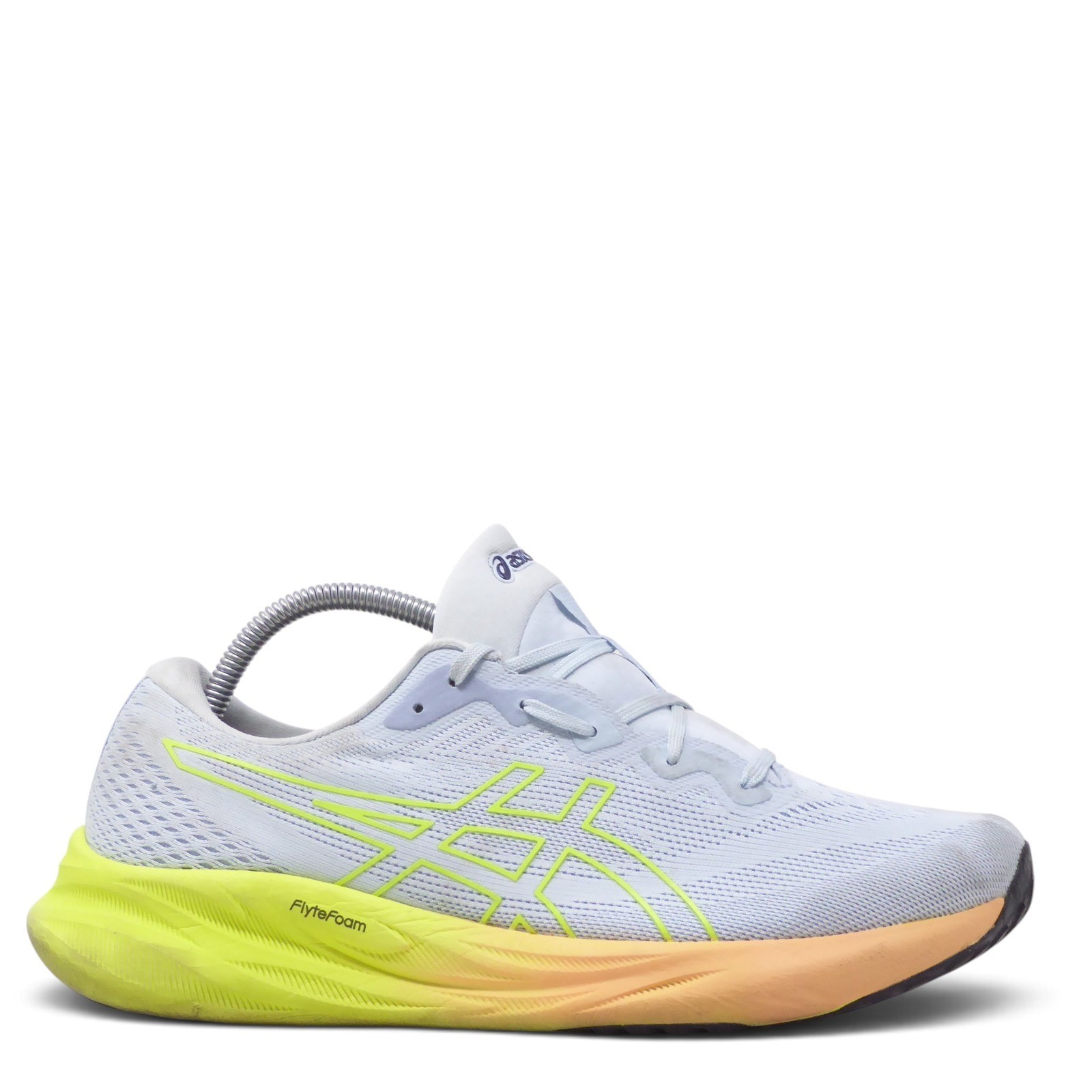 Asics Mens Gel-Pulse 15 Running Sneakers Shoes Blue Yellow Orange 9.5