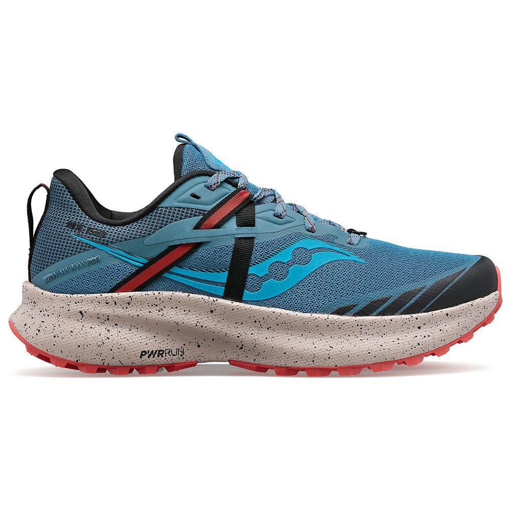 Women’s Saucony Ride 15 TR, Mist/Ember, 7 B Medium US
