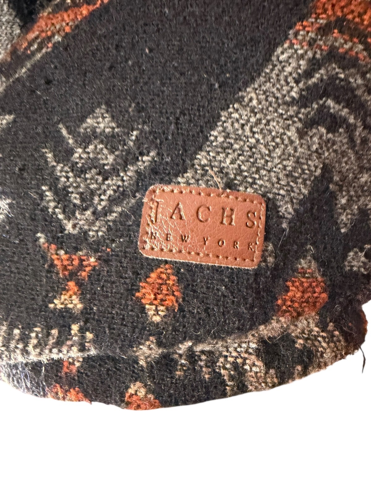 Jachs New York Sherpa Lined Aztec Jacket Shirt Mens XL Western Shacket