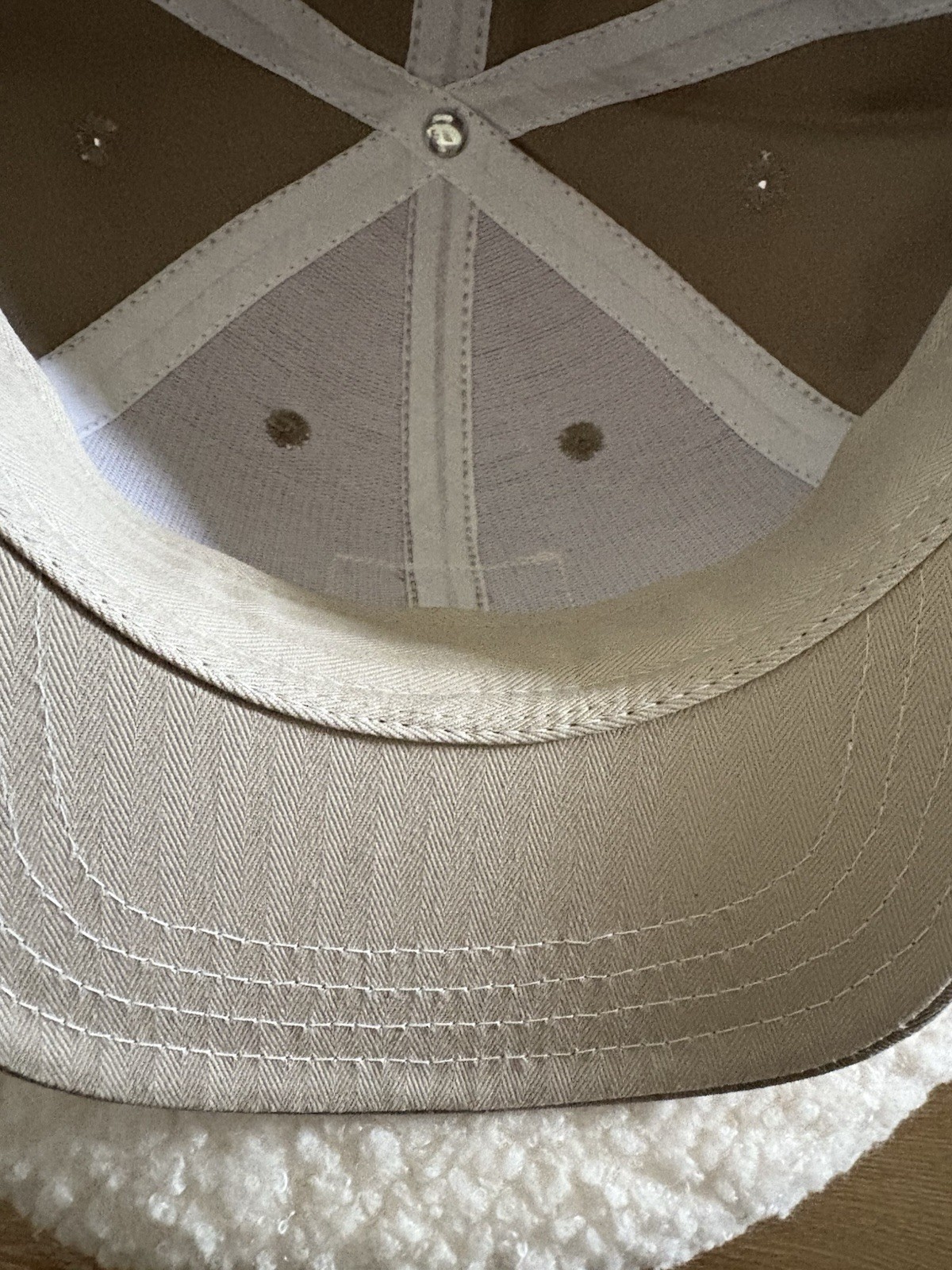 Hat WILLBO William Bowen Khaki W USA Snapback Hat New No Tag One Size