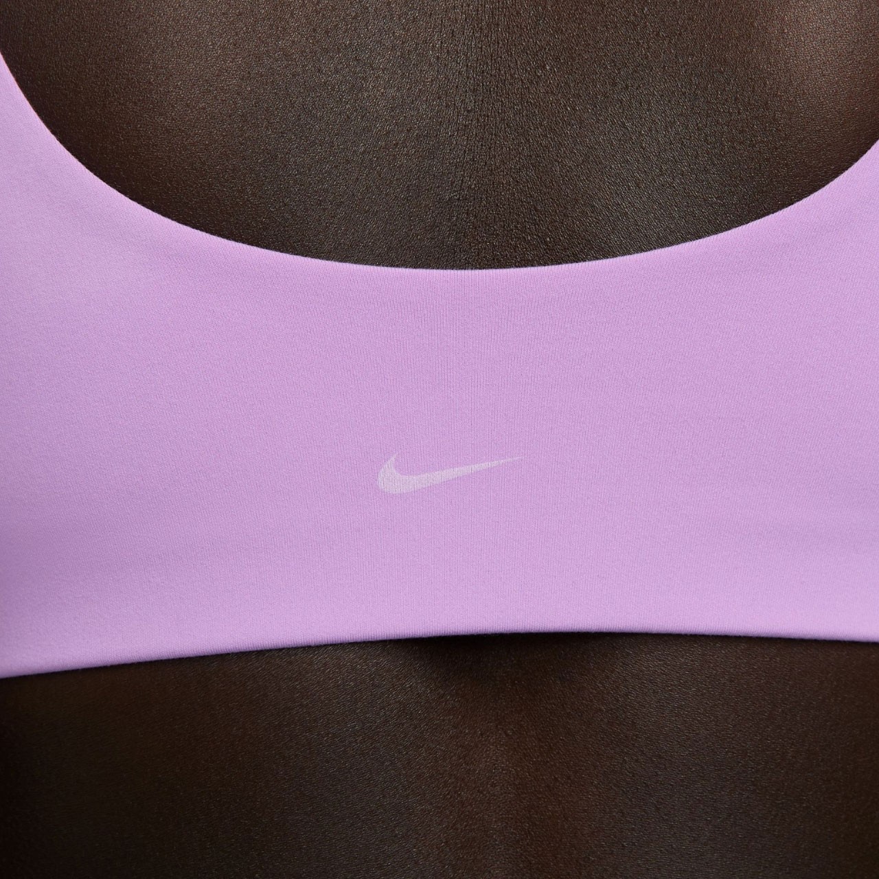Stanik sportowy Nike Dri-Fit Alate All fioletowy DV9855 532 2XL