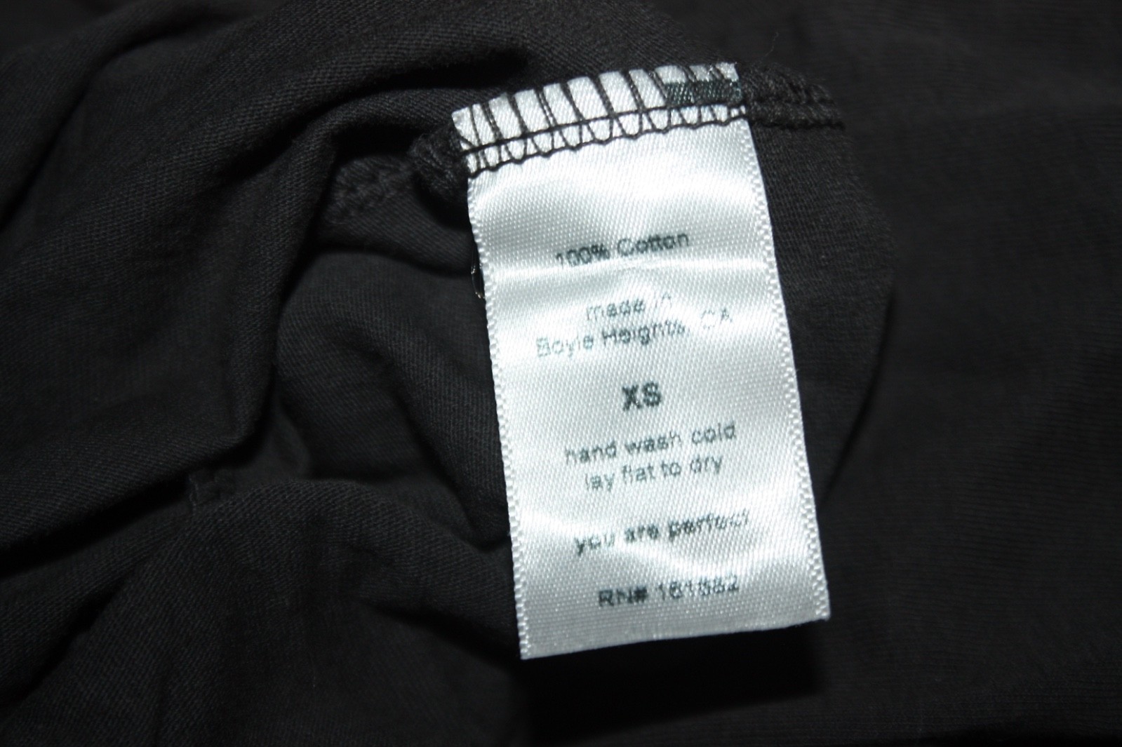 $78 perfectwhitetee Tee Shirt Size XS 100% Cotton Dark Gray HARLEY Short Slv