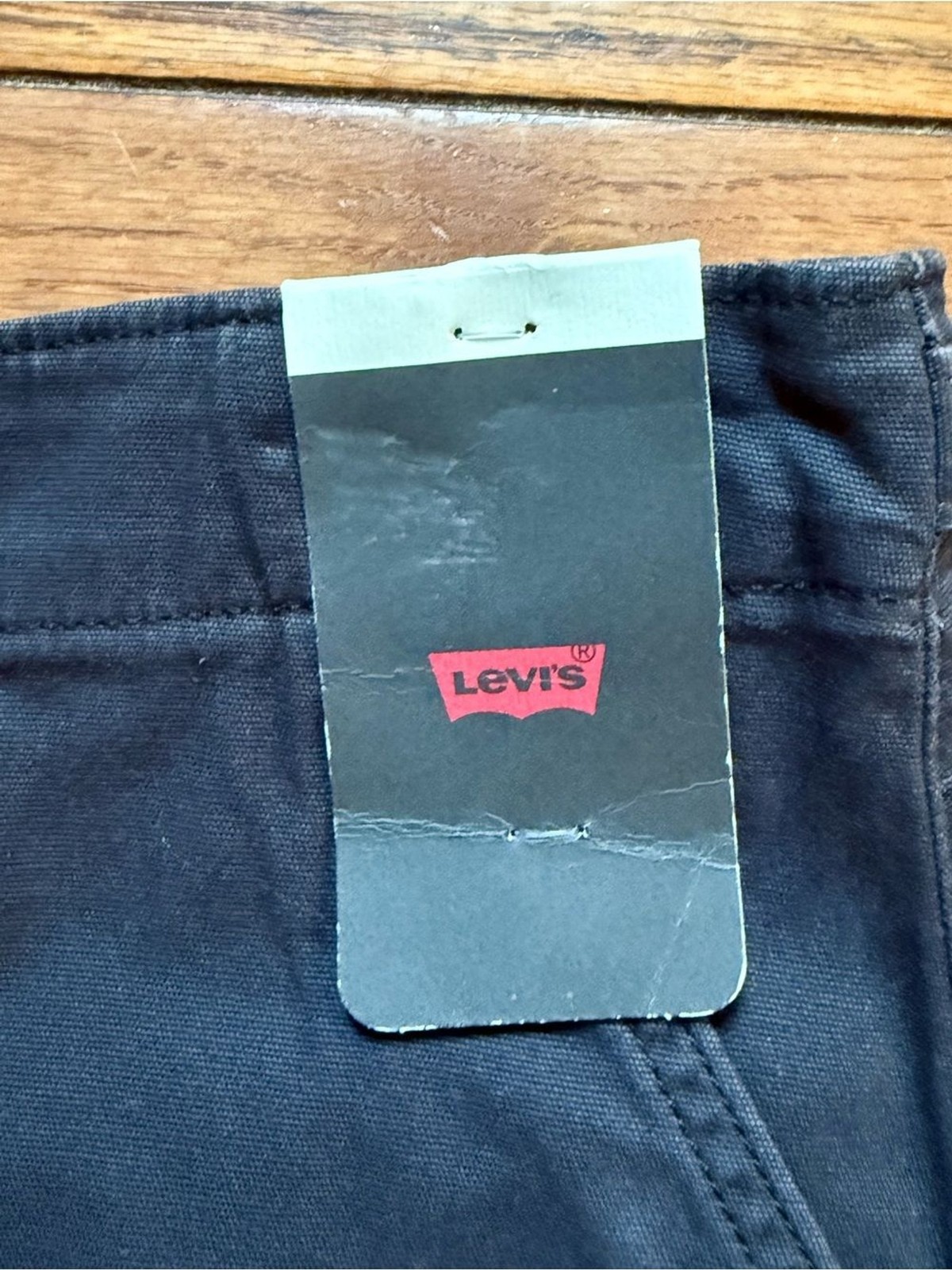 Levis Premium Womens Midi A-Line Skirt Sz 28 NWT Utility Vintage Style90s Cargo